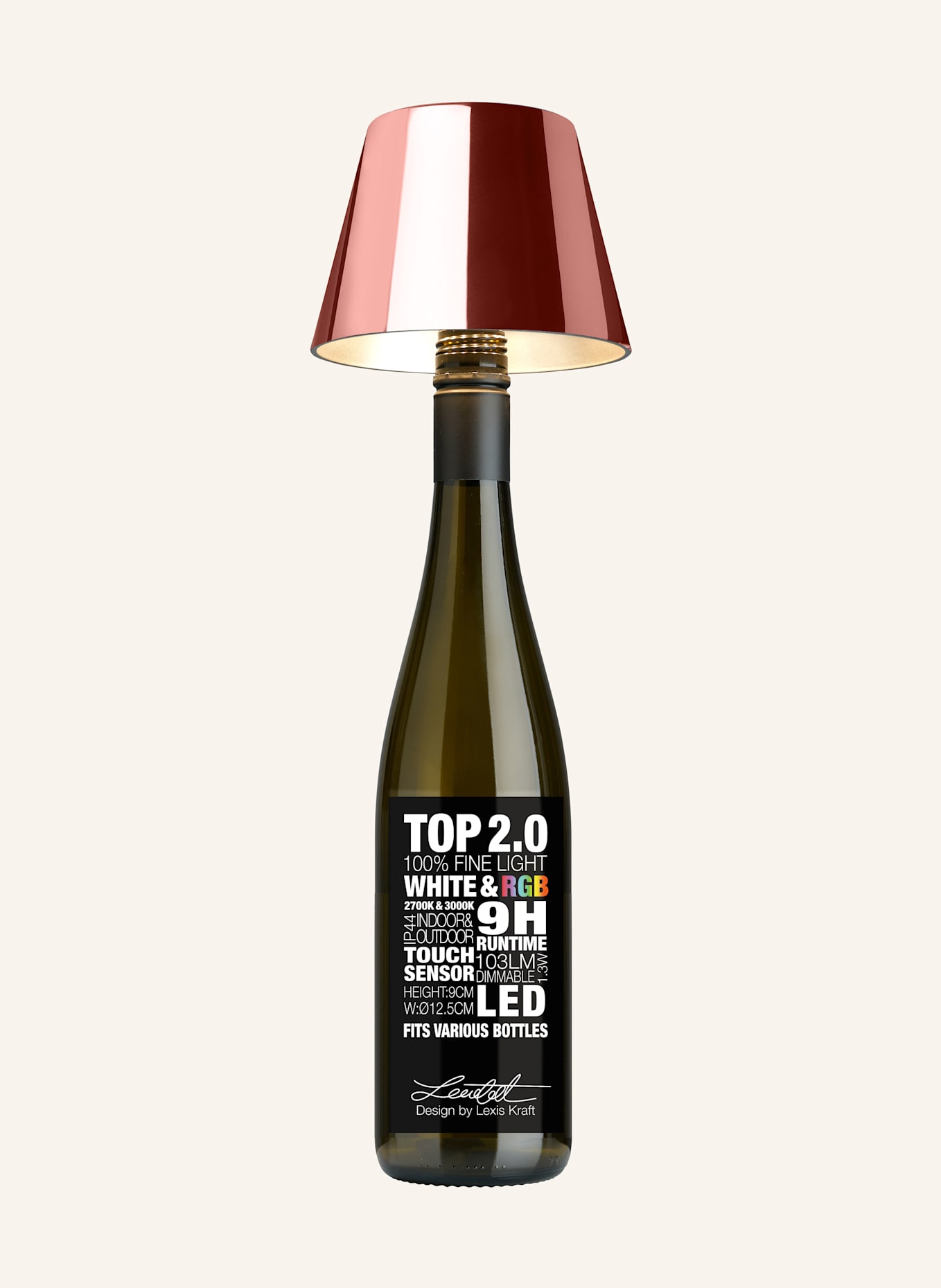 SOMPEX Leuchte TOP2.0: ROSÉGOLD