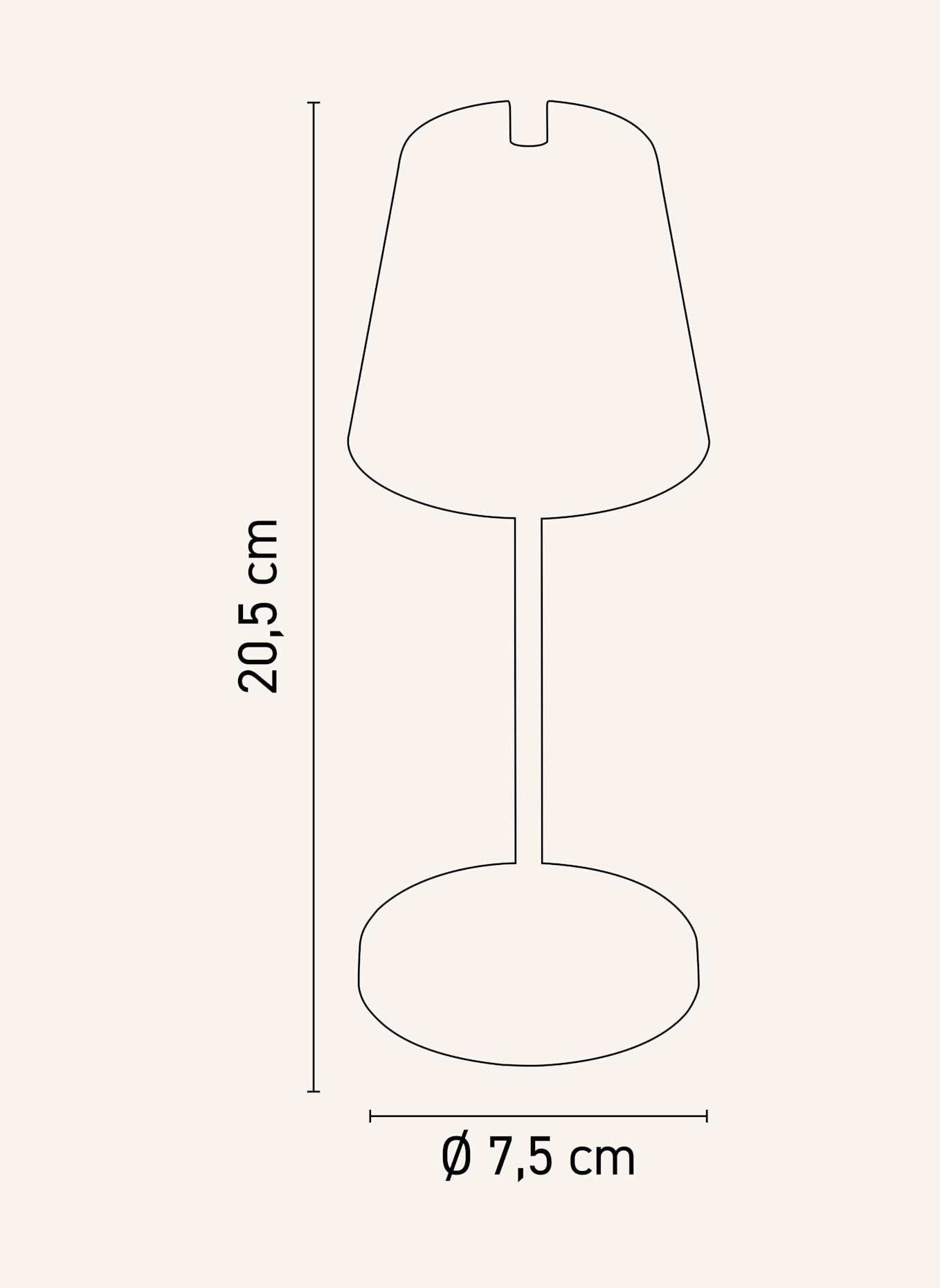 SOMPEX Leuchte PORTOFINO: BEIGE