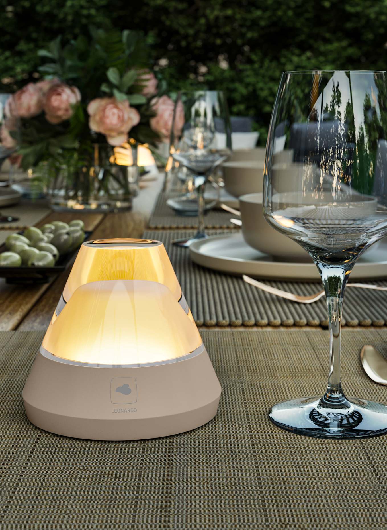 LEONARDO Leuchte SALERNO: BEIGE