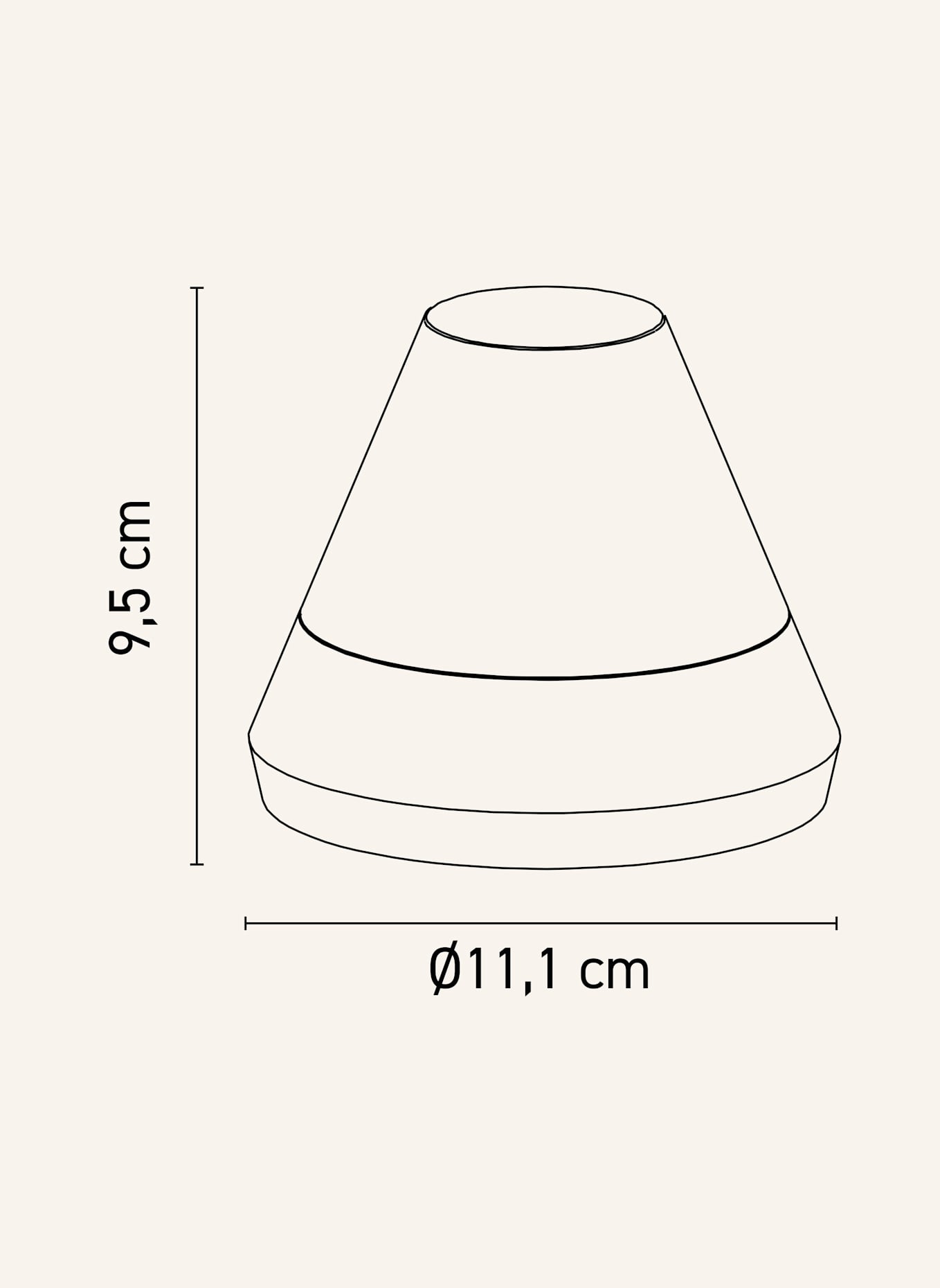 LEONARDO Leuchte SALERNO: BEIGE