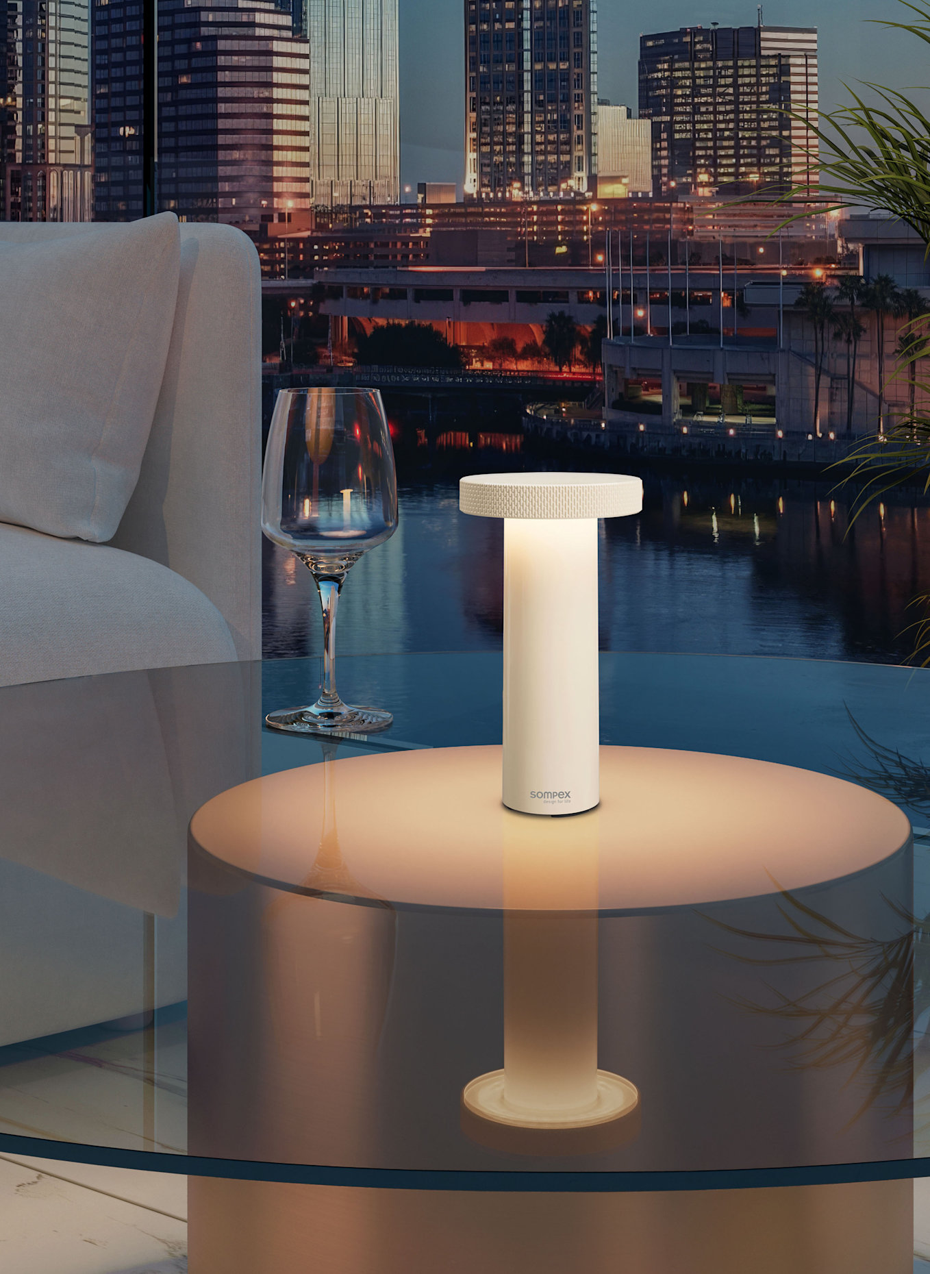 SOMPEX Leuchte VOLUME: BEIGE