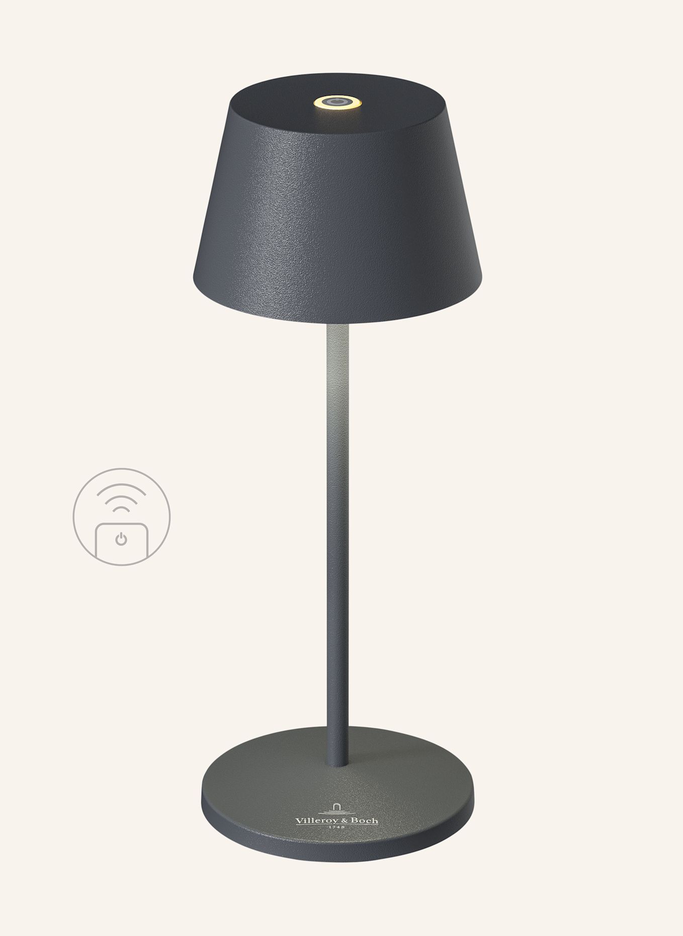 Villeroy & Boch Leuchte SEOUL MICRO RC: DUNKELGRAU