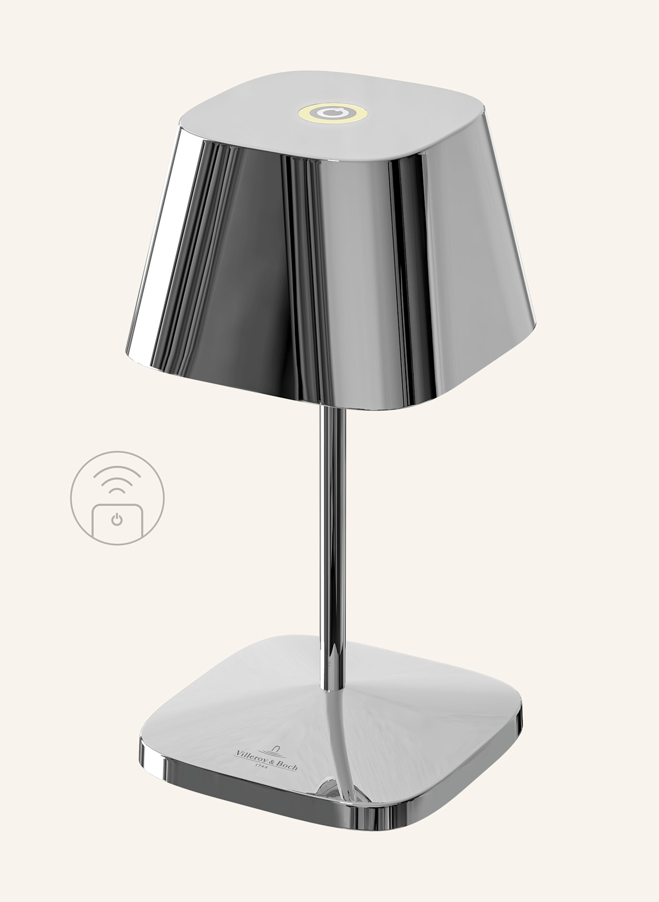 Villeroy & Boch Leuchte NEAPEL RC: SILBER