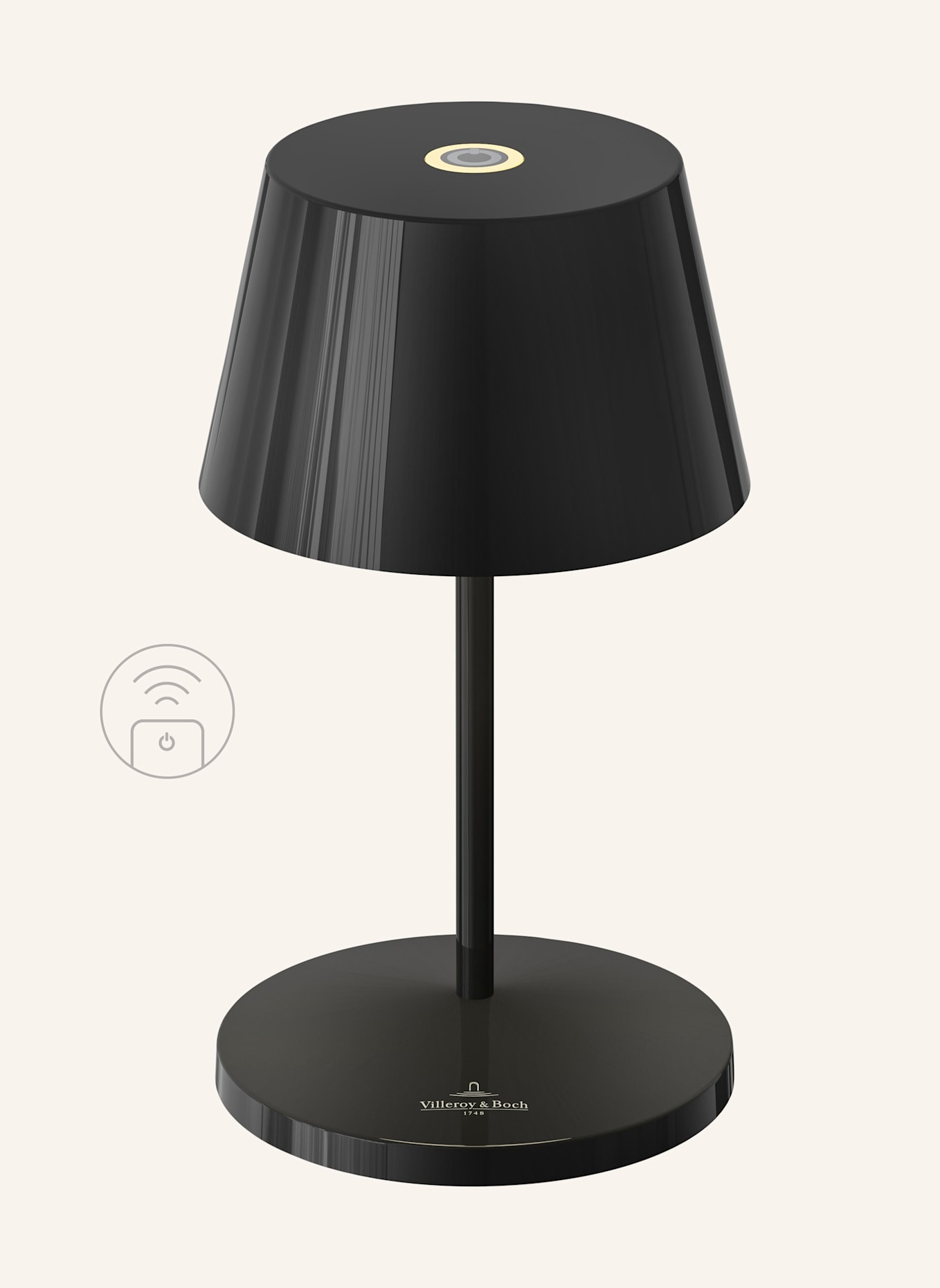 Villeroy & Boch Leuchte SEOUL CERAMIC RC: SCHWARZ