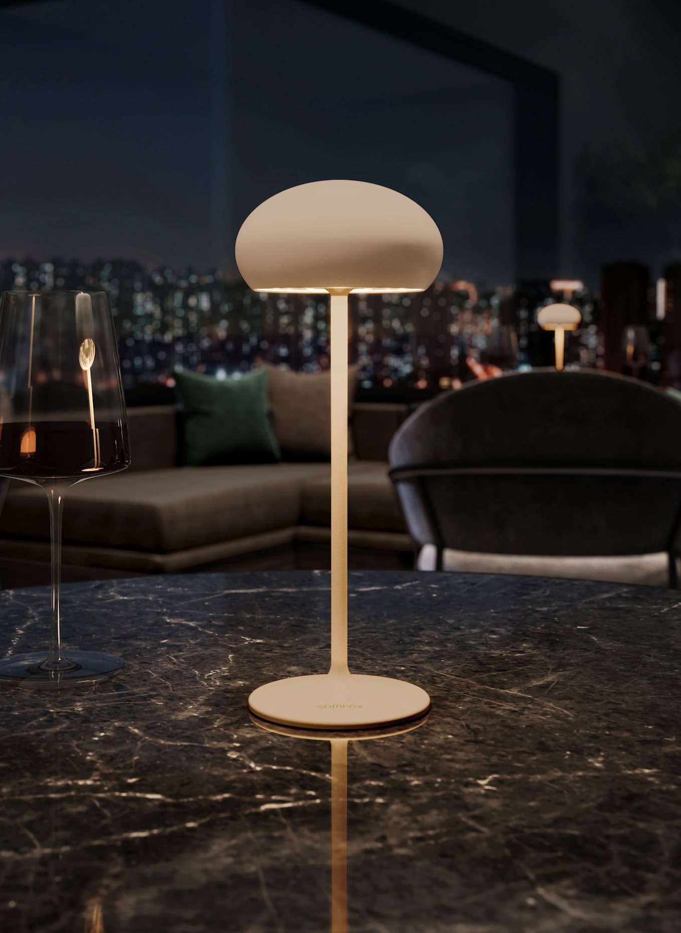 SOMPEX Leuchte PEBBLE: BEIGE