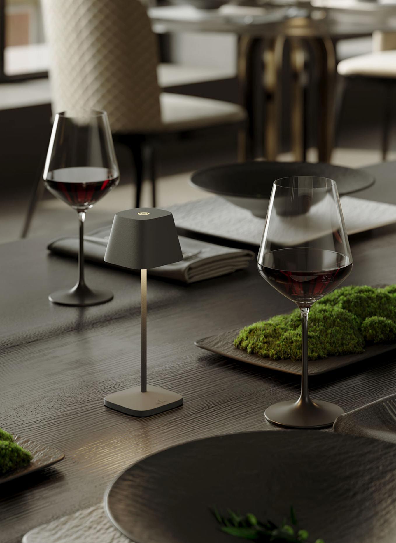 Villeroy & Boch Leuchte NEAPEL MICRO RC: DUNKELGRAU