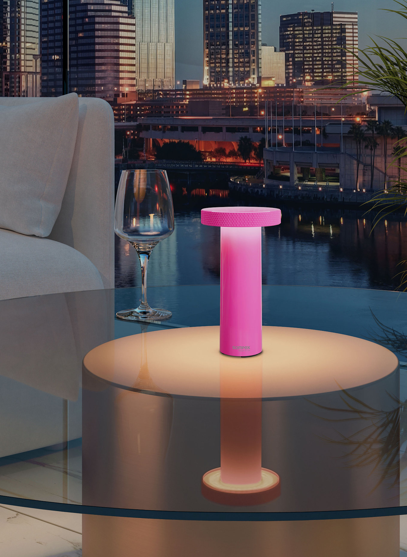 SOMPEX Leuchte VOLUME: NEONPINK