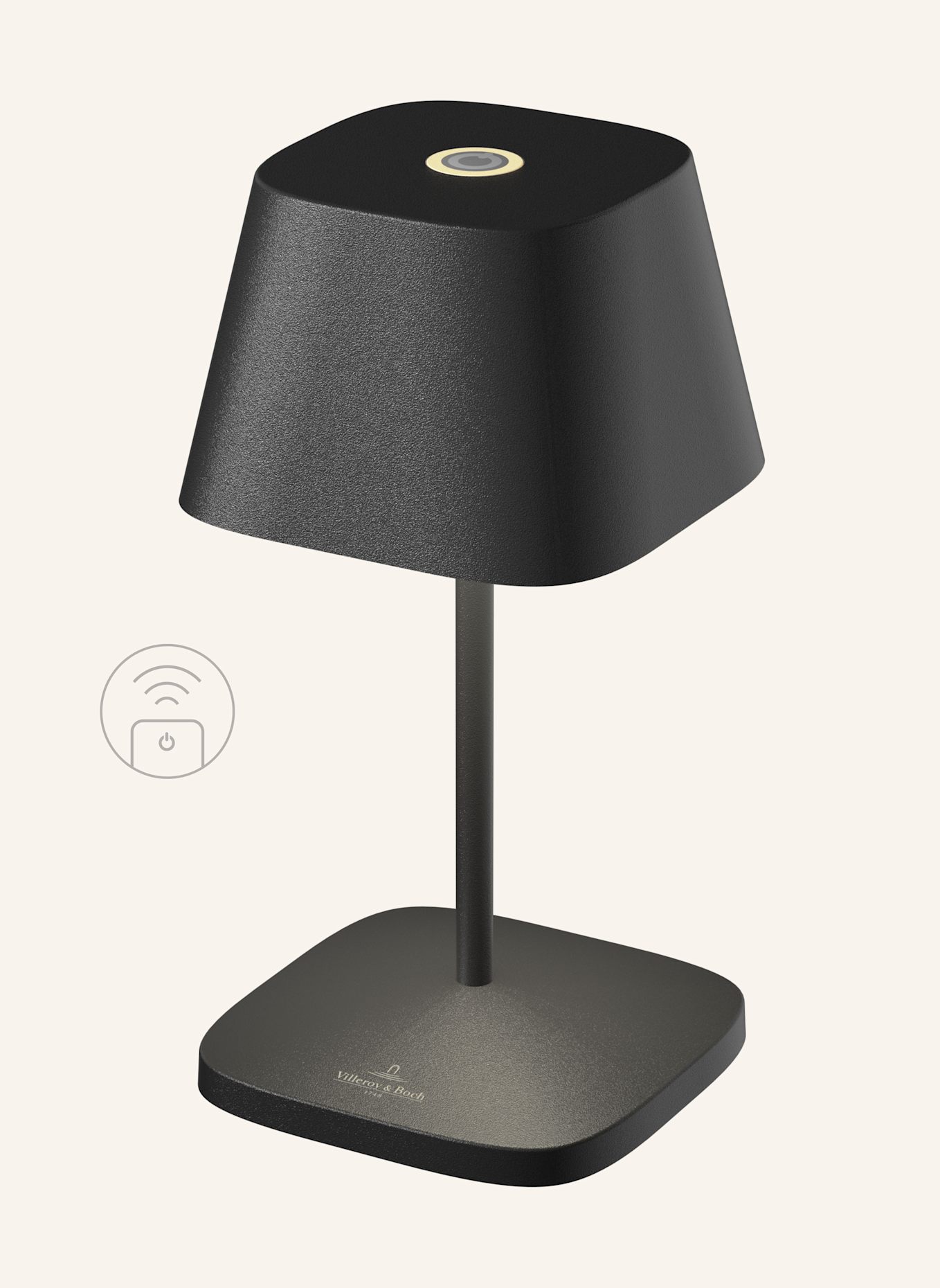 Villeroy & Boch Leuchte NEAPEL RC: SCHWARZ