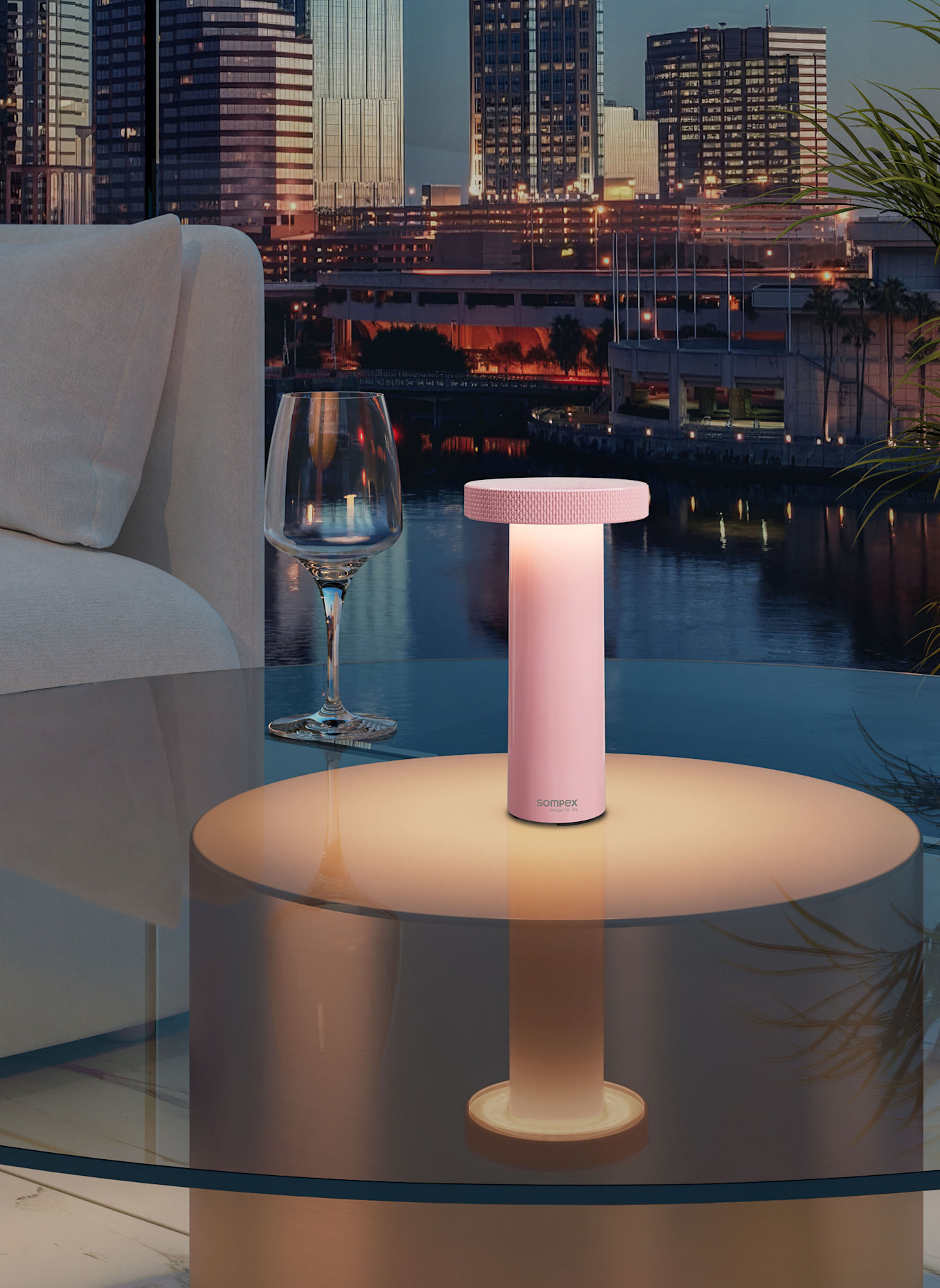 SOMPEX Leuchte VOLUME: PINK