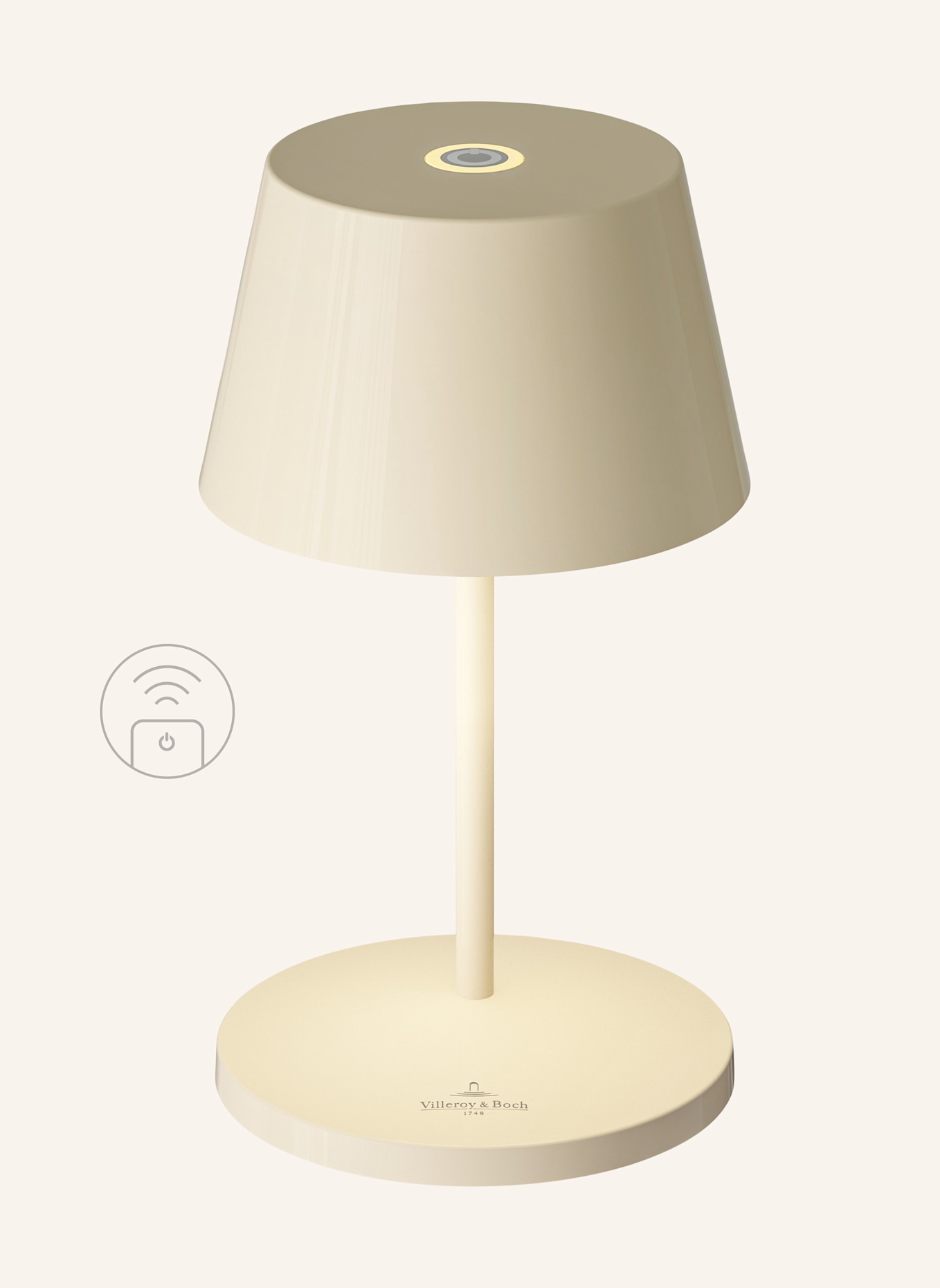 Villeroy & Boch Leuchte SEOUL CERAMIC RC: CREME/ BEIGE