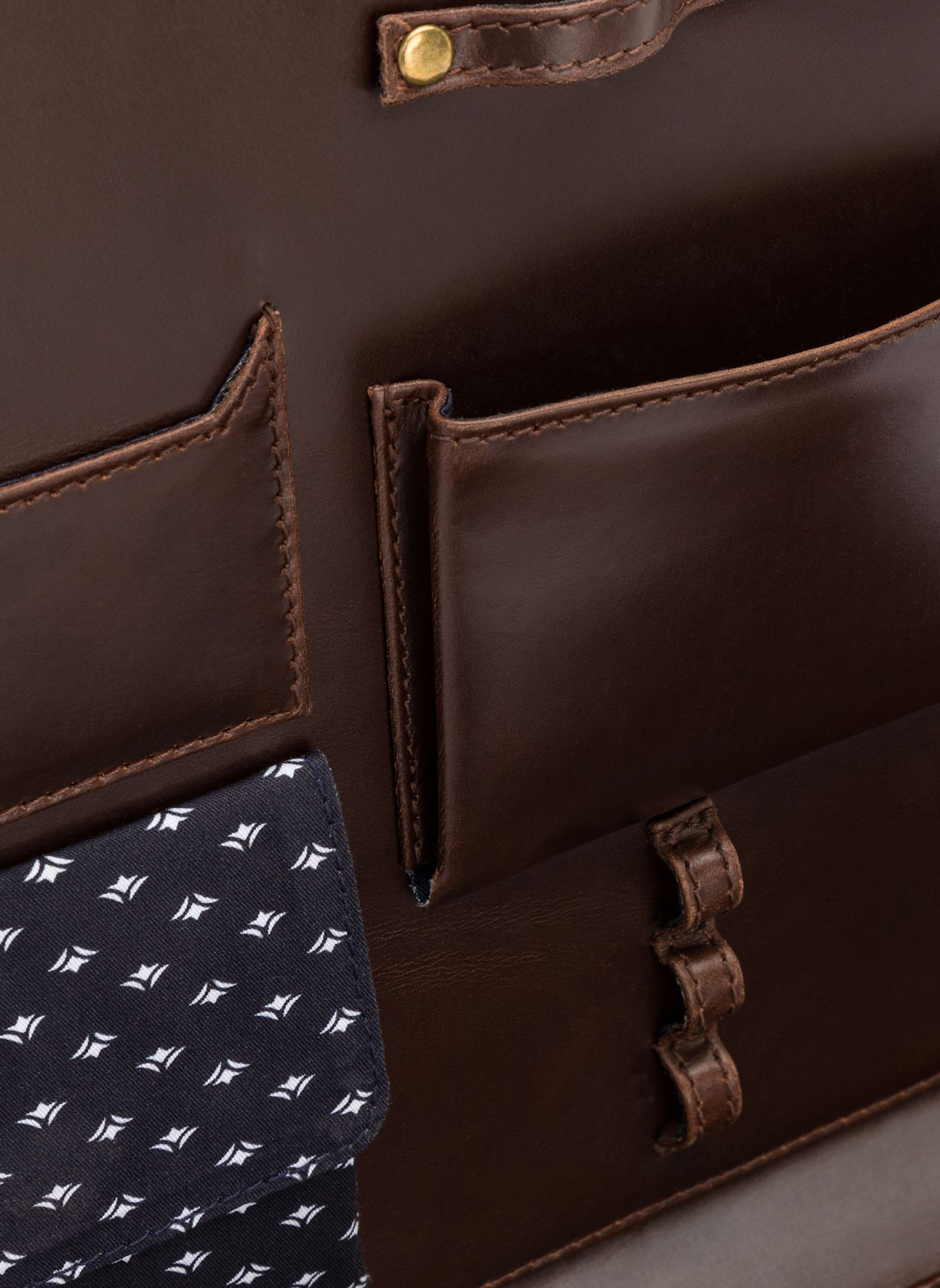 BUCKLE & SEAM Business-Tasche RALPH: BRAUN