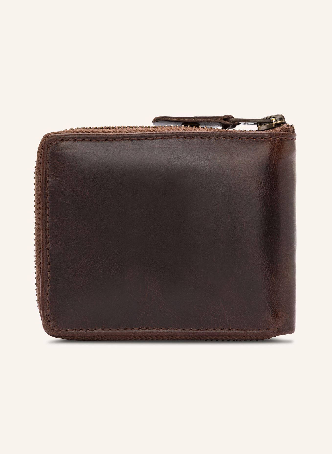 BUCKLE & SEAM Geldbörse GRIND: BRAUN