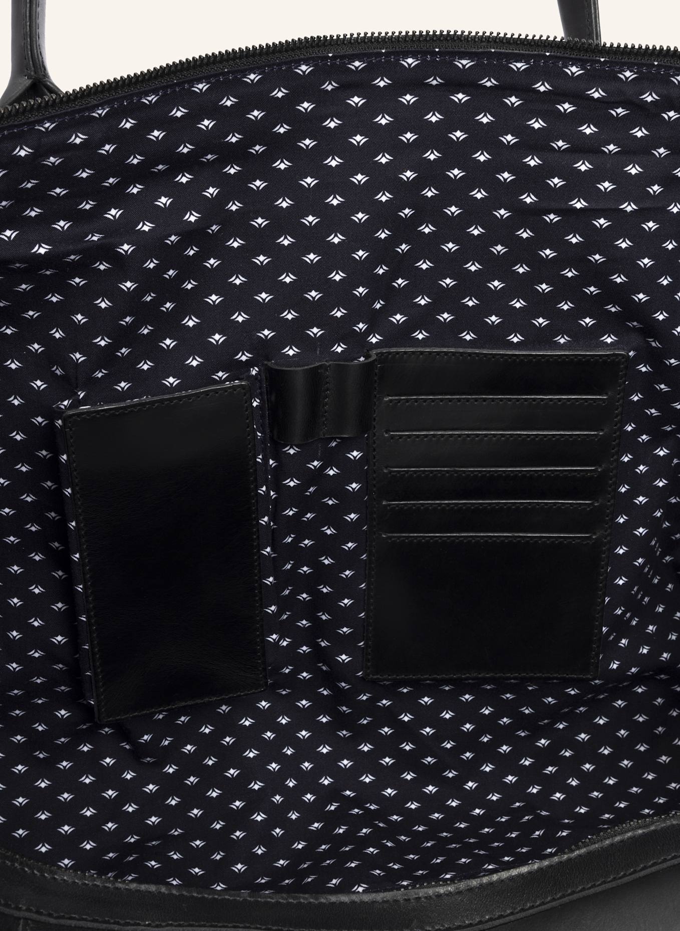 BUCKLE & SEAM Weekender WILLOW: SCHWARZ