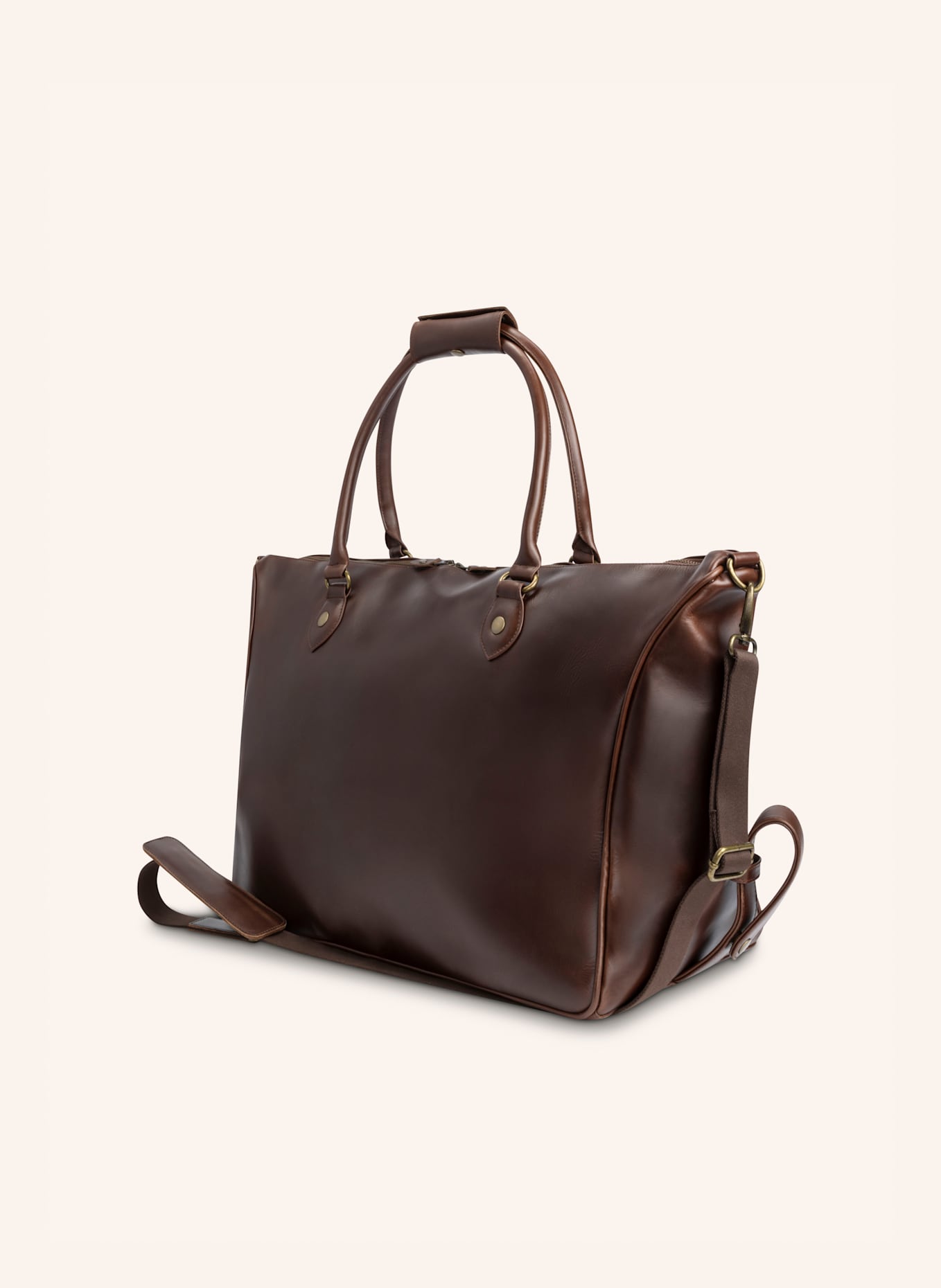 BUCKLE & SEAM Weekender LINWOOD: BRAUN