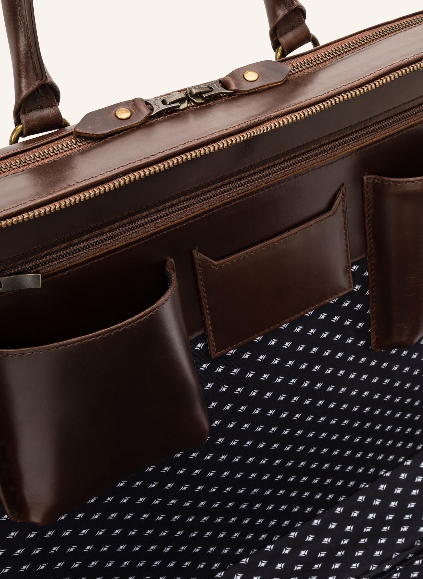 BUCKLE & SEAM Business-Tasche ALBERT: BRAUN