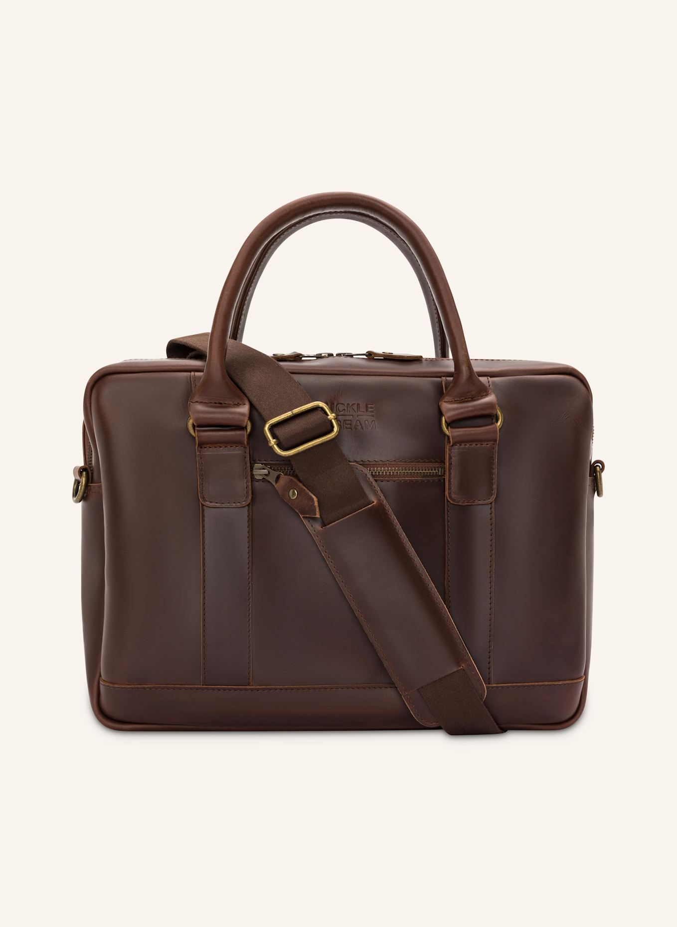 BUCKLE & SEAM Business-Tasche EVERETT: BRAUN