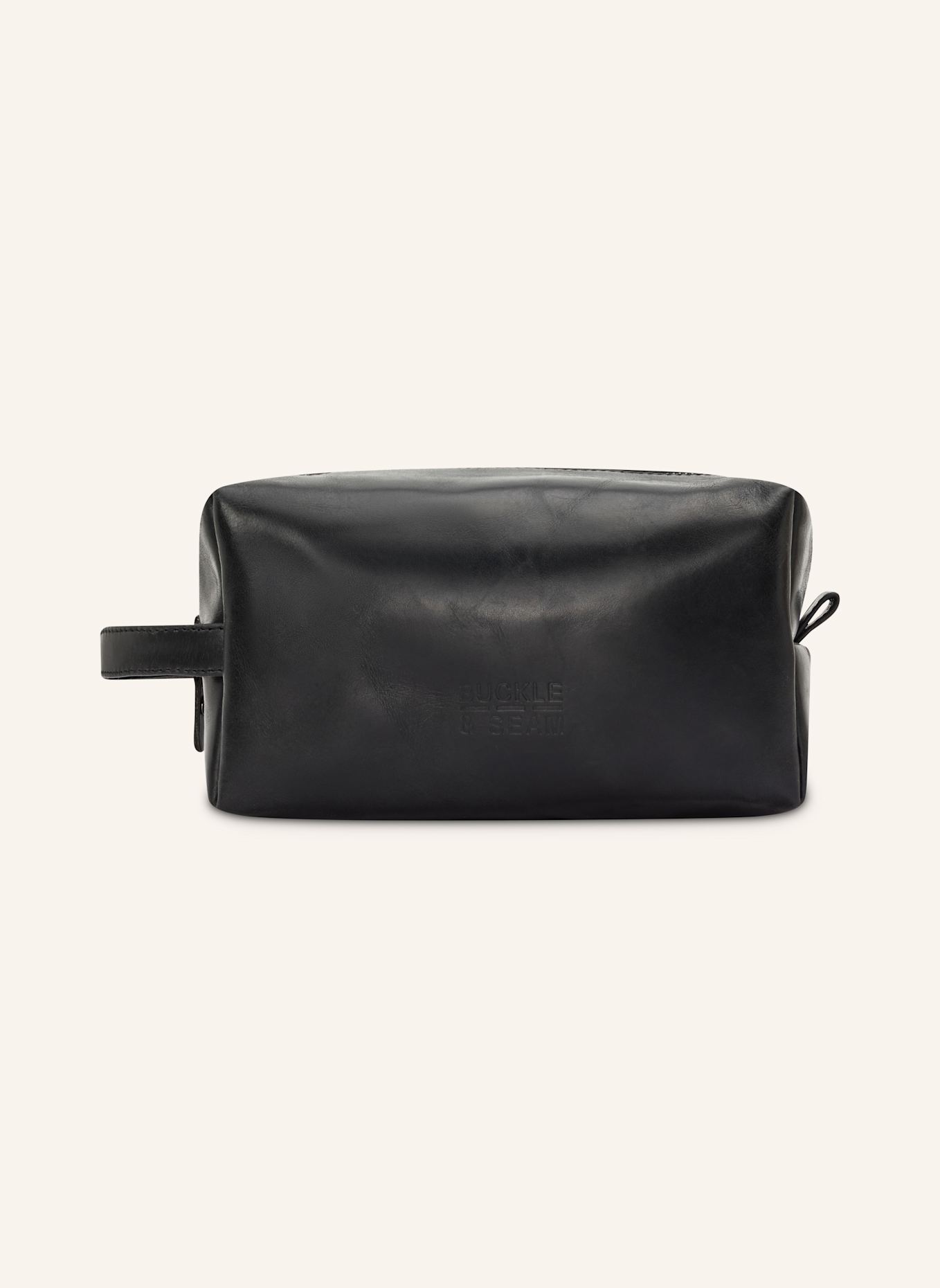 BUCKLE & SEAM Kulturtasche EVEREST: SCHWARZ