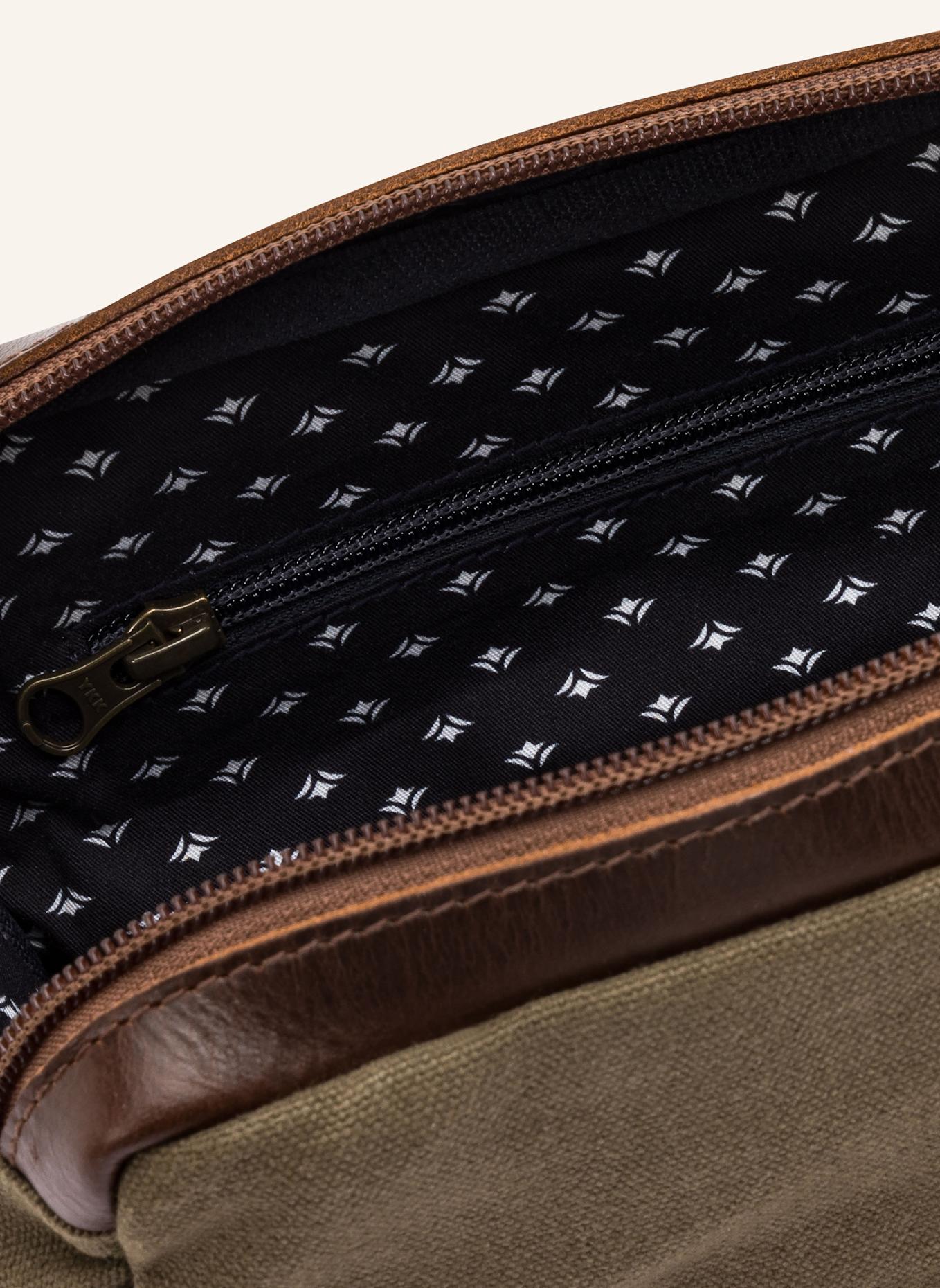 BUCKLE & SEAM Kulturbeutel BRUNO: GRÜN