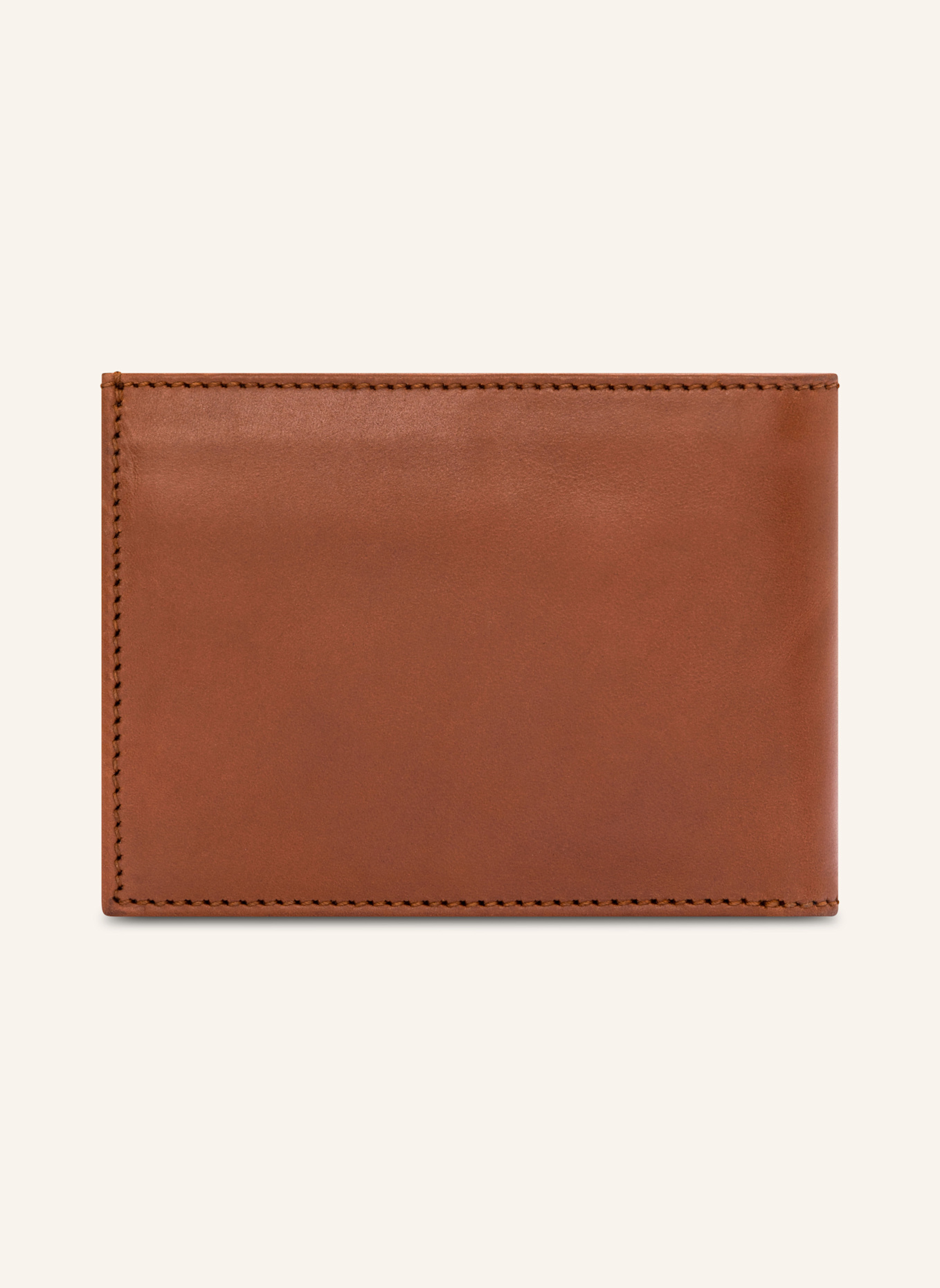 BUCKLE & SEAM Geldbörse BILL: COGNAC