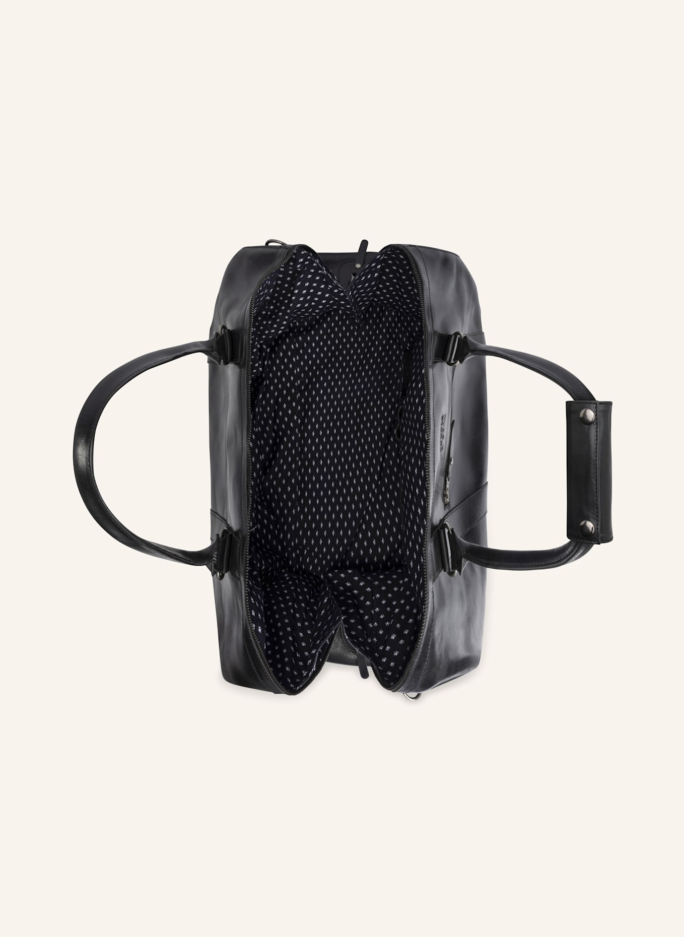 BUCKLE & SEAM Weekender WILLOW: SCHWARZ