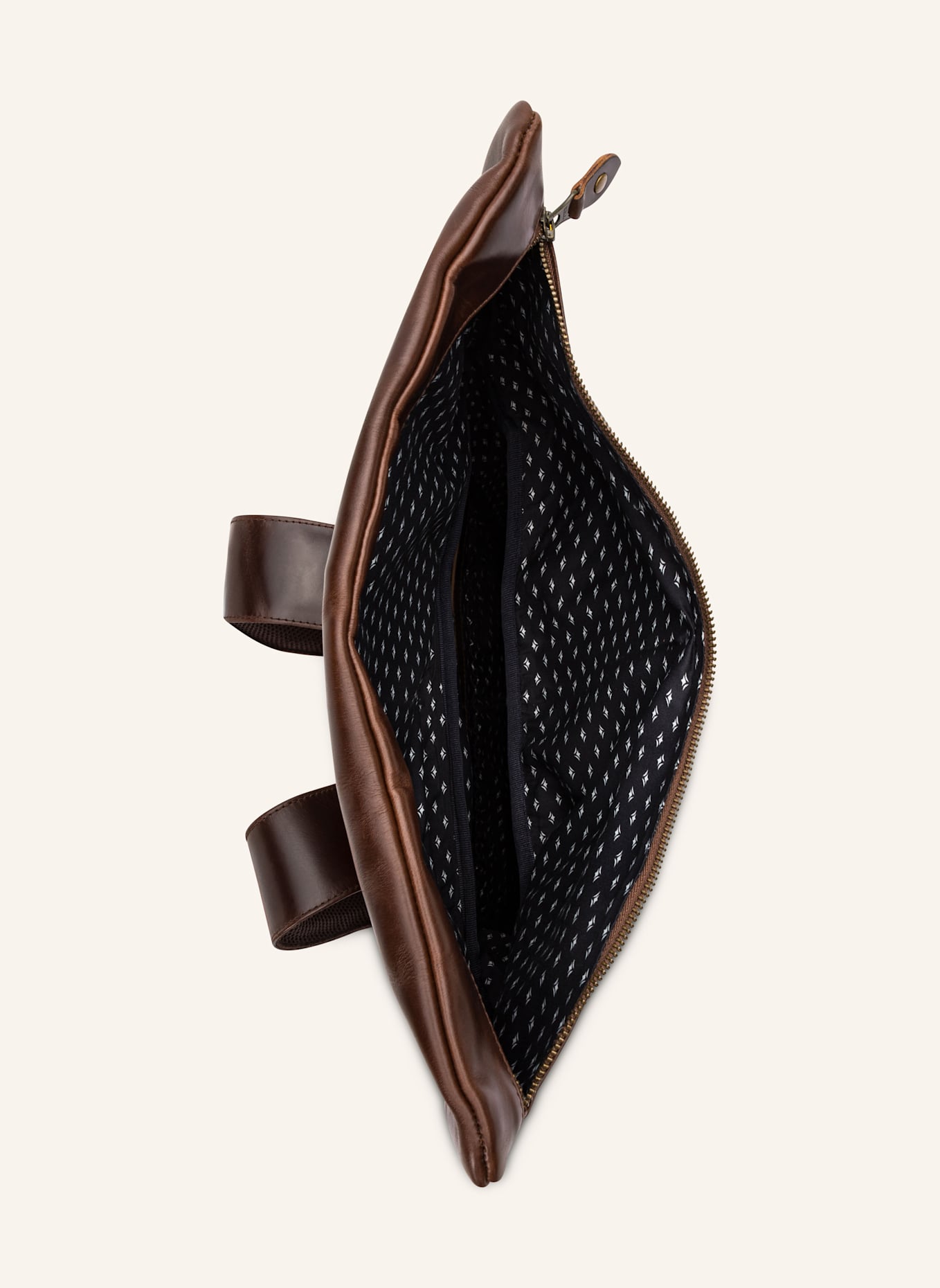 BUCKLE & SEAM Rucksack NORMAN mit Laptop-Fach: BRAUN