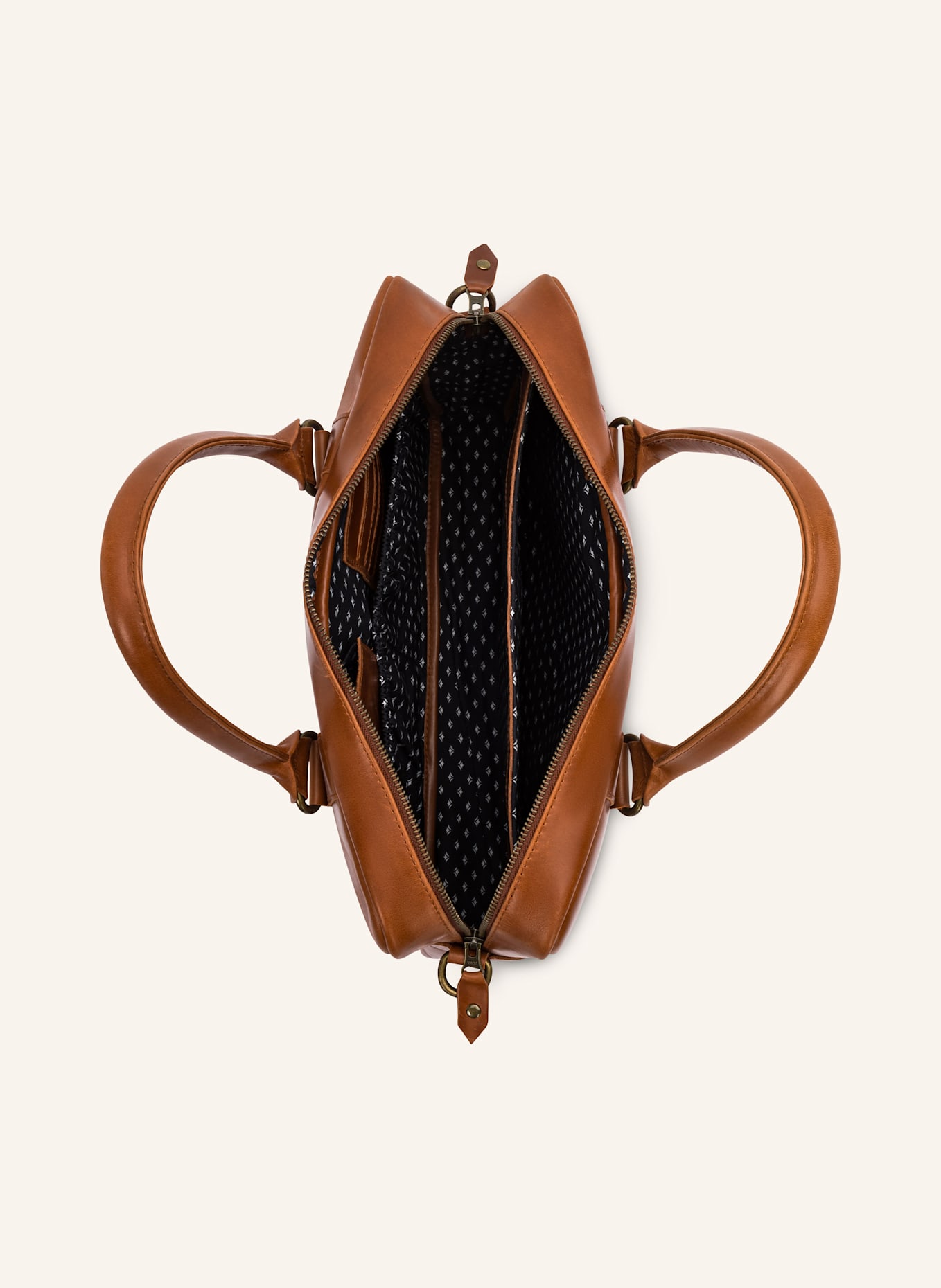 BUCKLE & SEAM Business-Tasche EVERETT: COGNAC