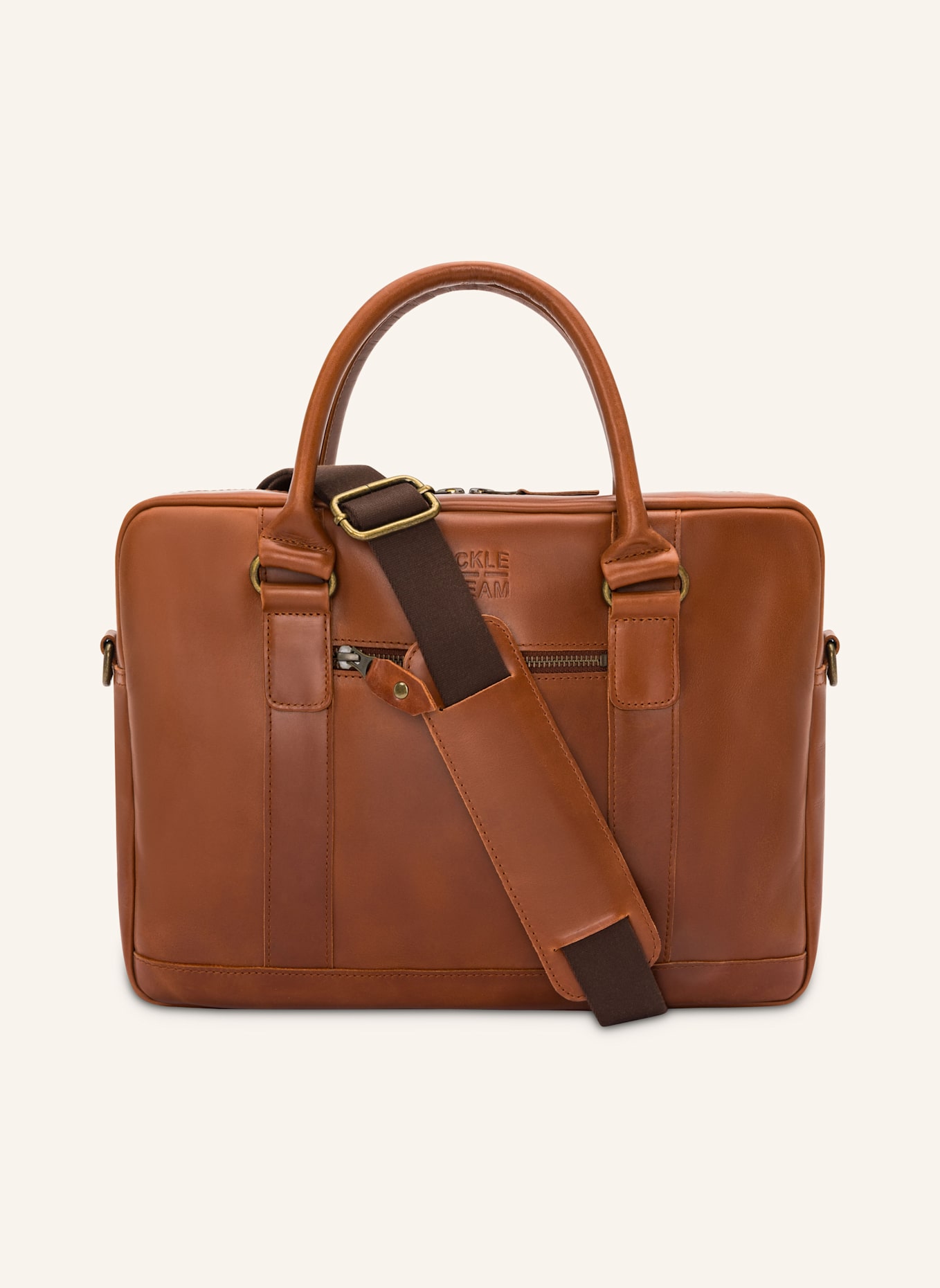 BUCKLE & SEAM Business-Tasche EVERETT: COGNAC