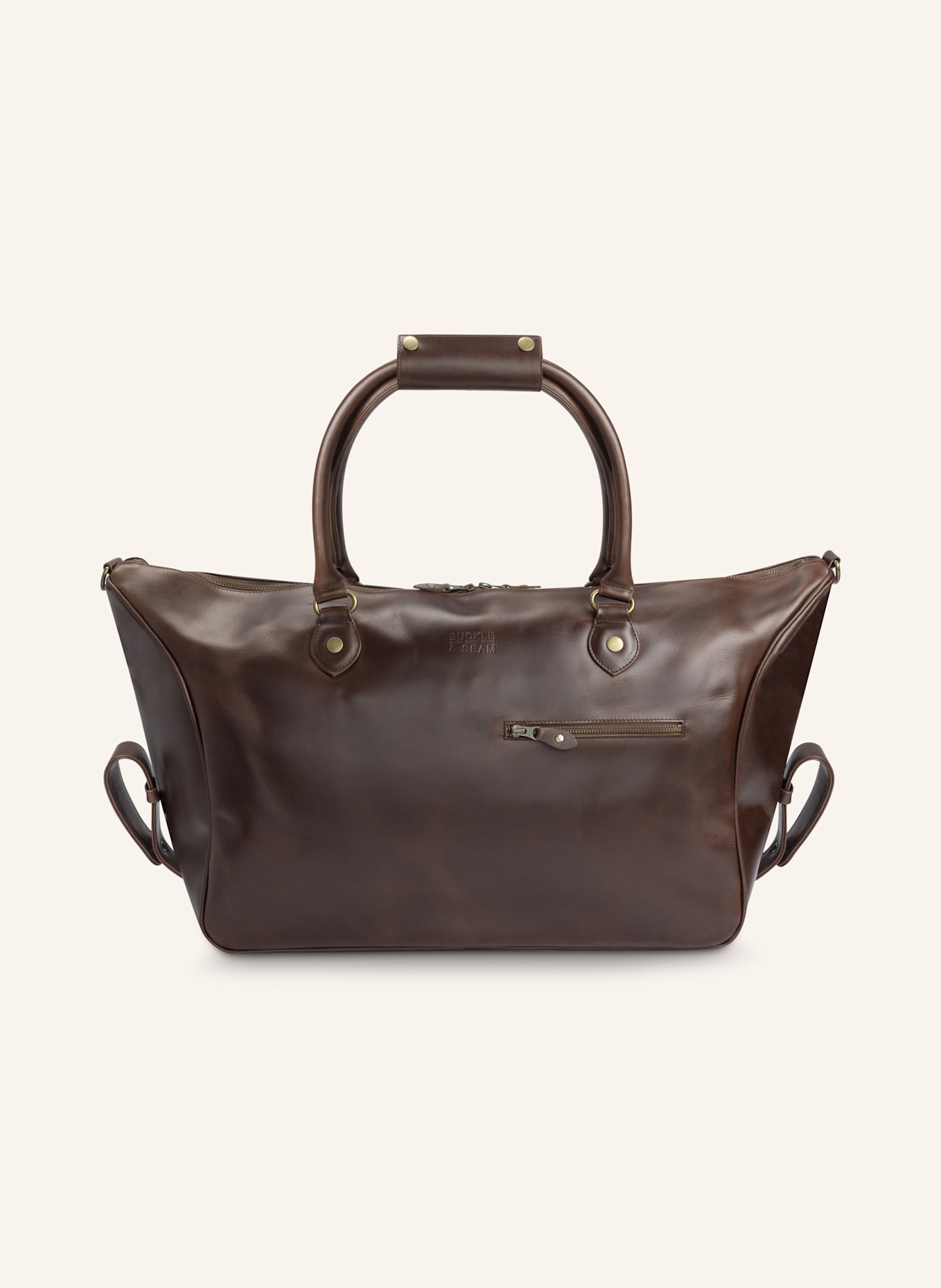 BUCKLE & SEAM Weekender LINWOOD: BRAUN