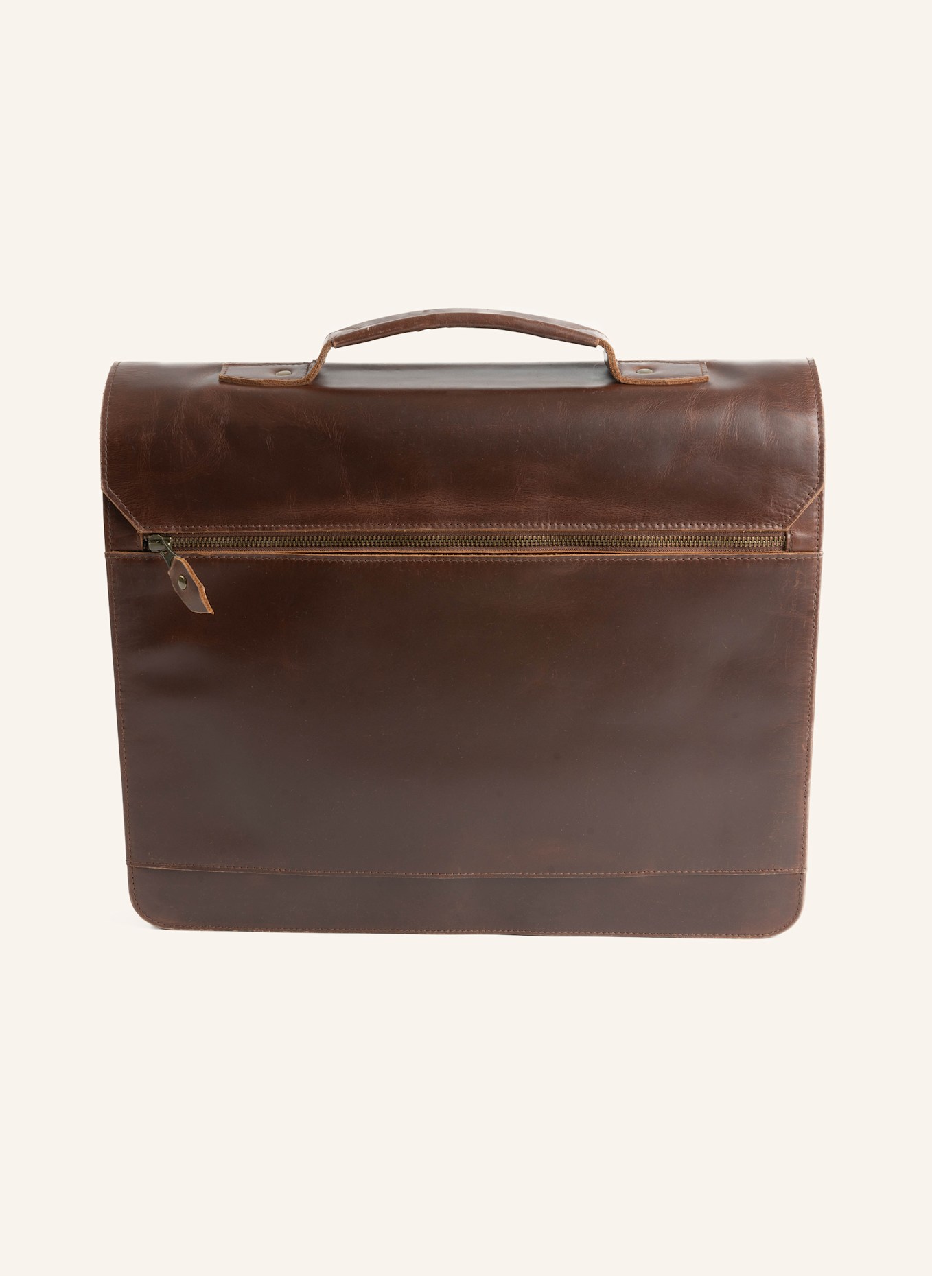 BUCKLE & SEAM Aktentasche NOTES: BRAUN