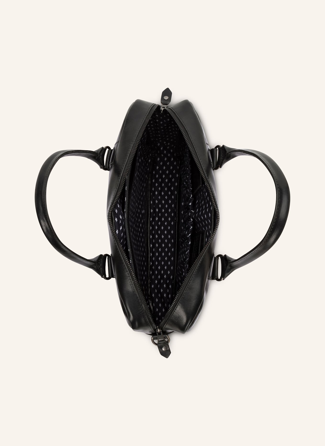 BUCKLE & SEAM Business-Tasche EVERETT: SCHWARZ