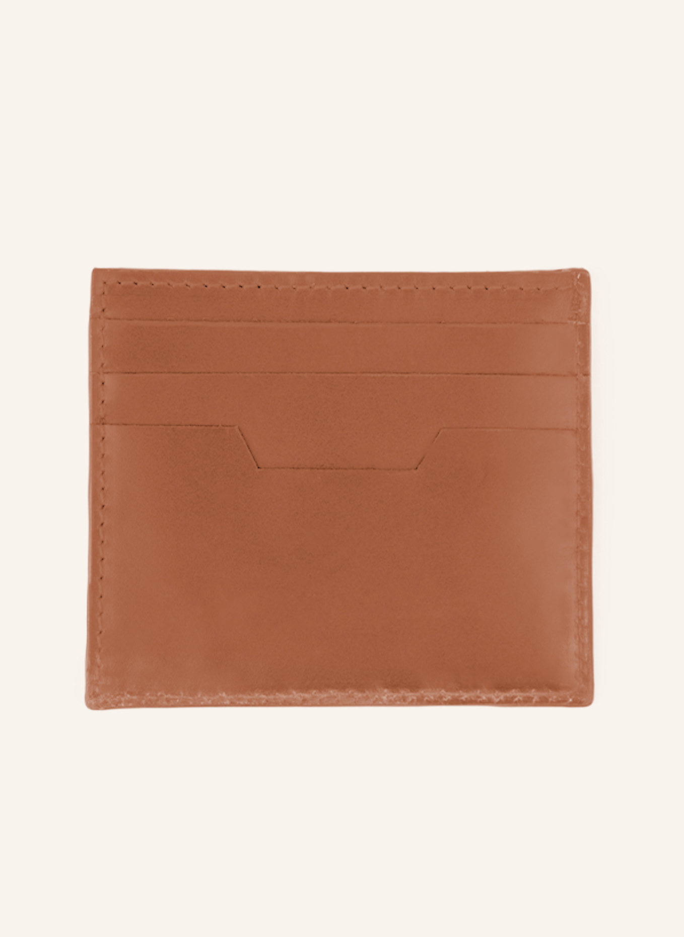 BUCKLE & SEAM Kartenetui STERLING: COGNAC