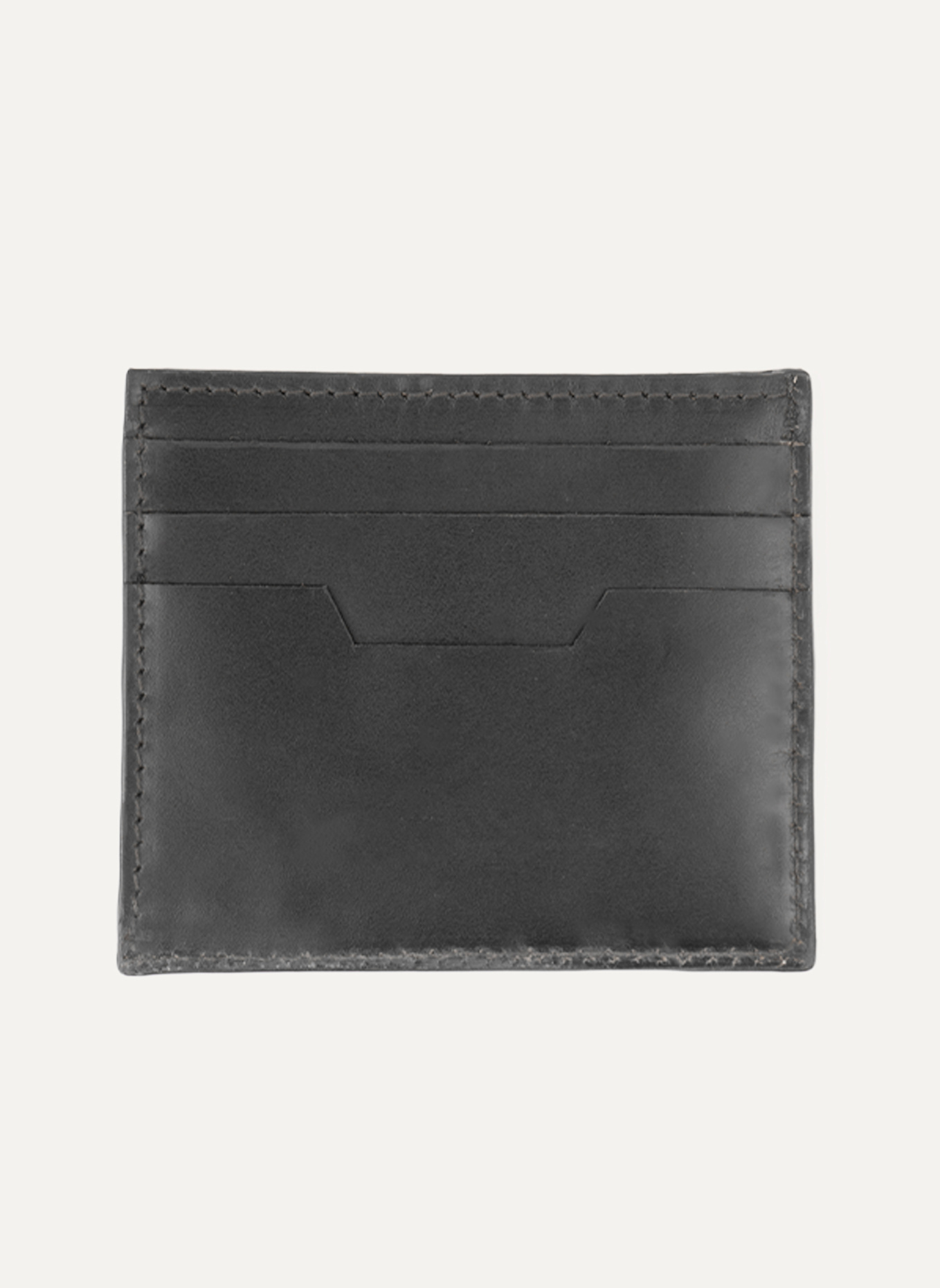 BUCKLE & SEAM Kartenetui STERLING: SCHWARZ