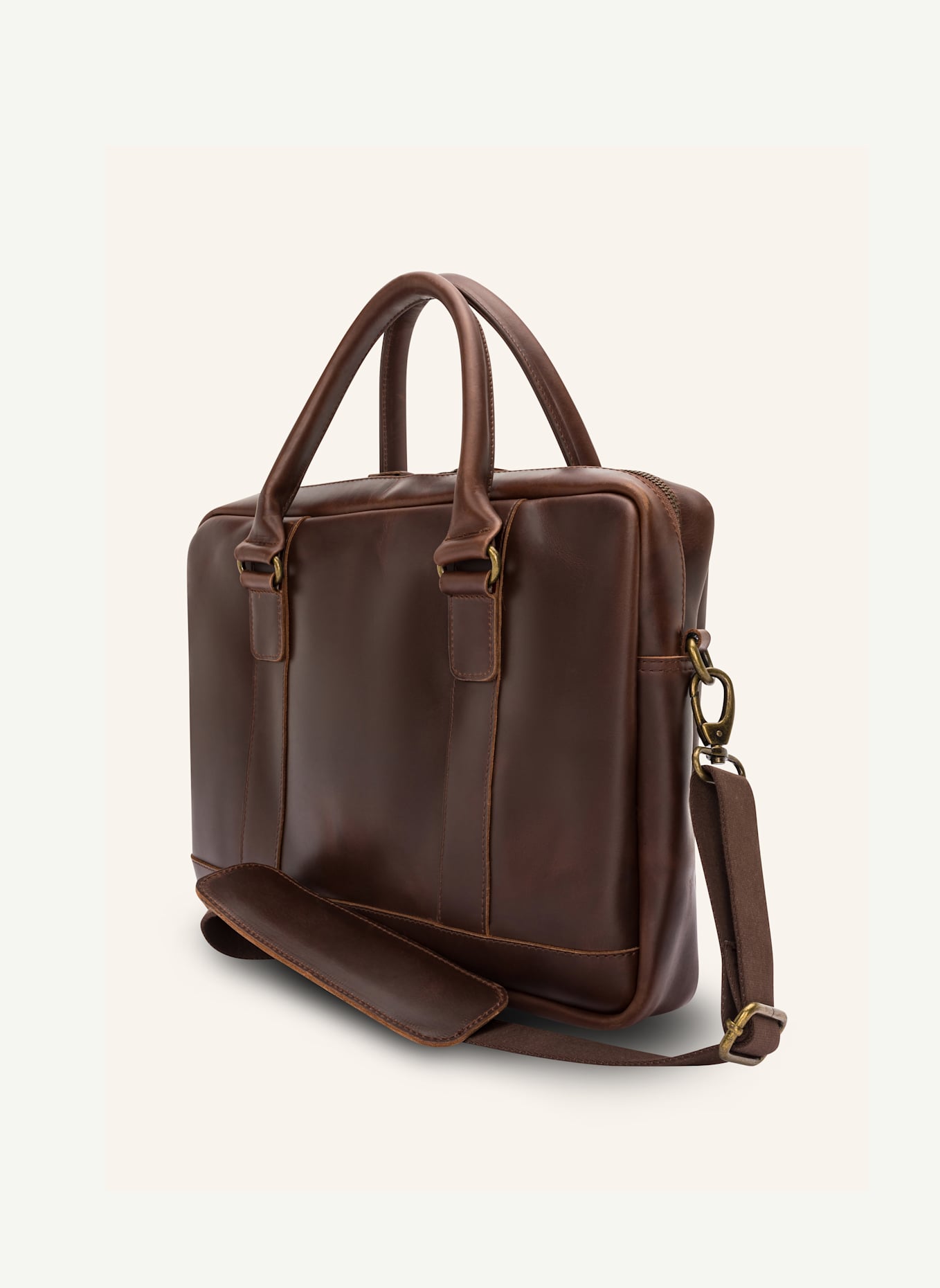 BUCKLE & SEAM Business-Tasche EVERETT: BRAUN