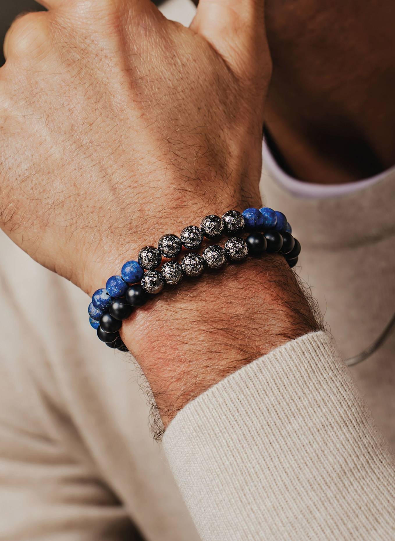 TATEOSSIAN Armband VESUVIUS: BLAU
