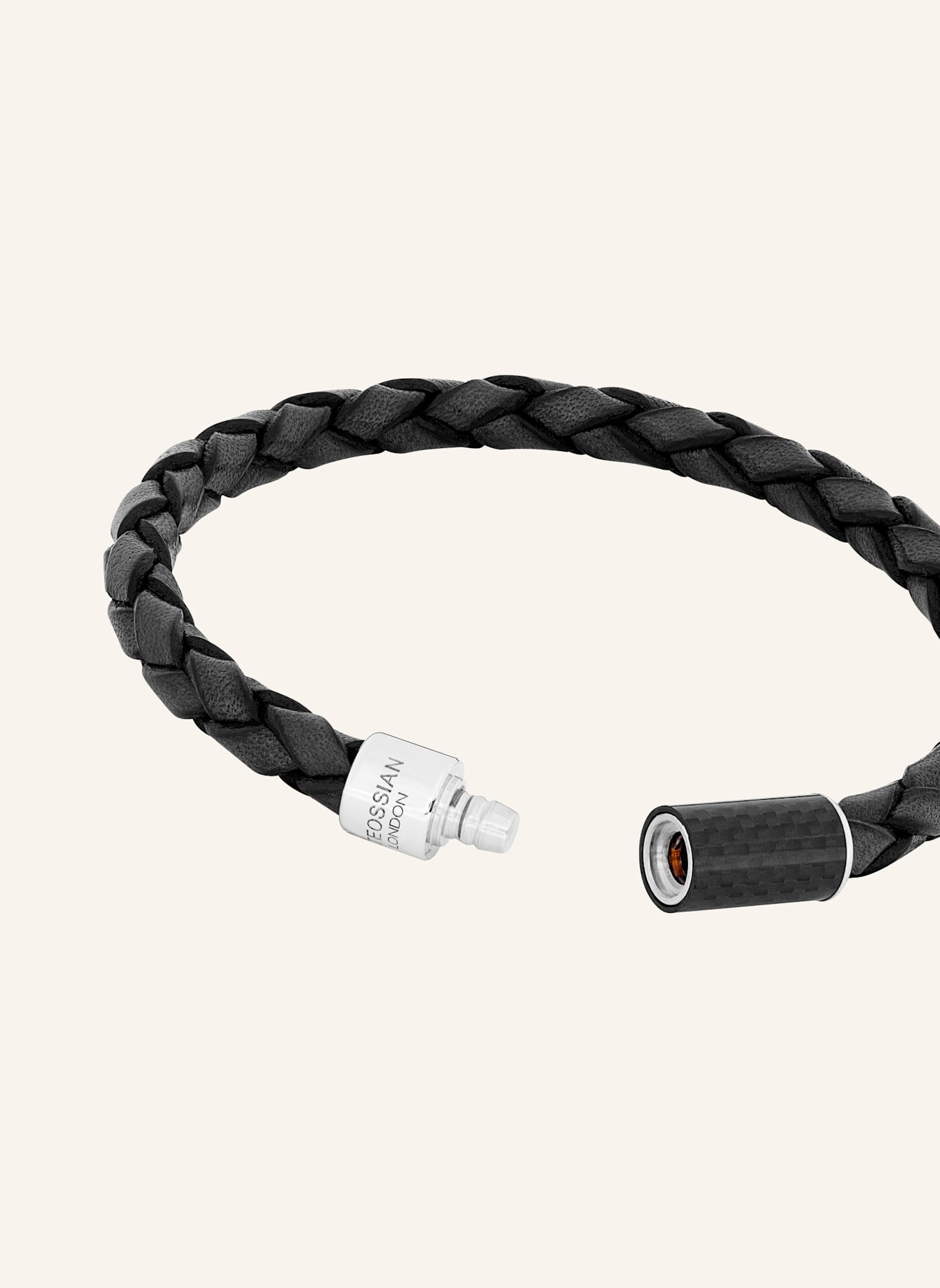 TATEOSSIAN Armband CARBON POP: SCHWARZ