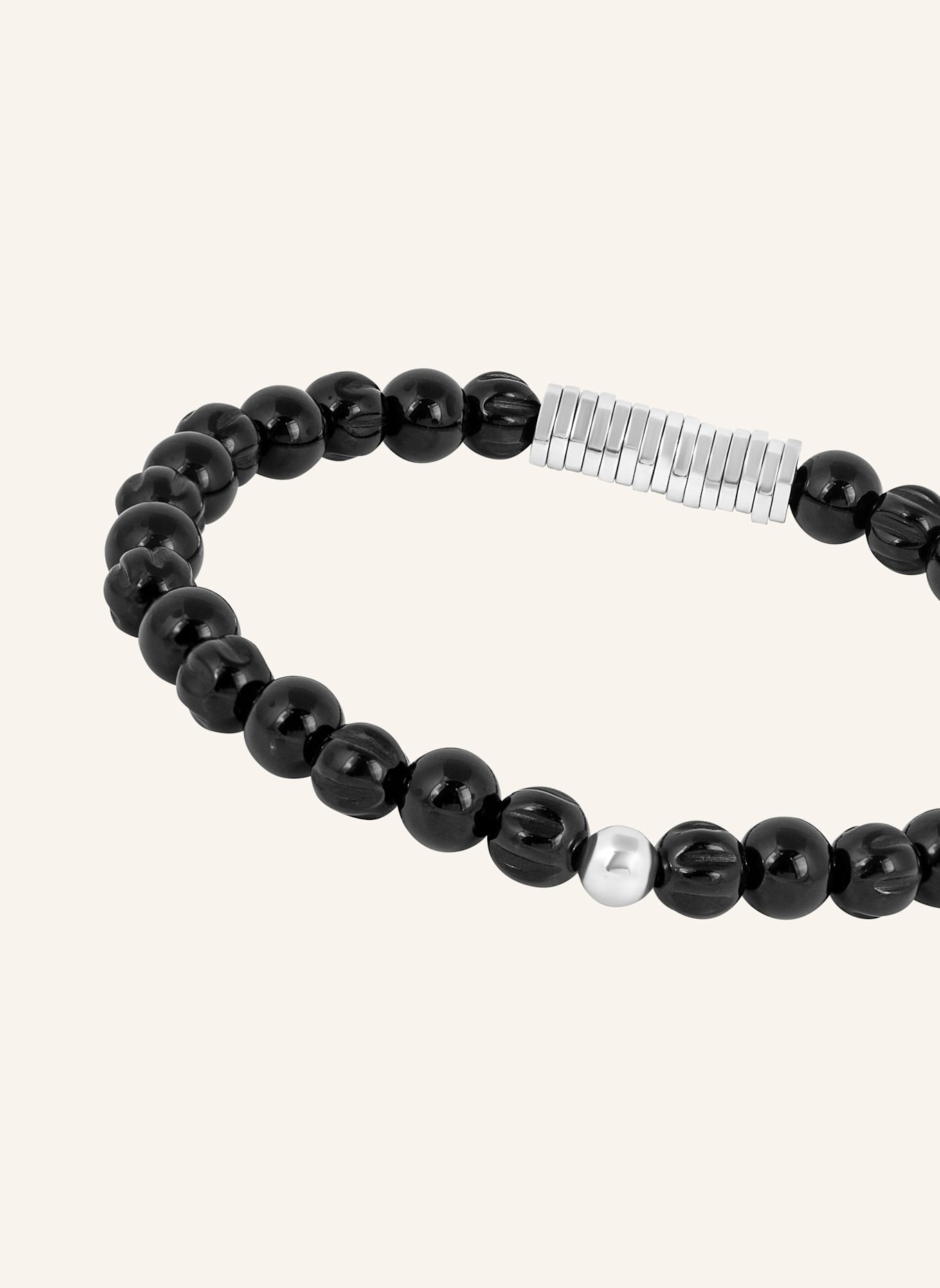 TATEOSSIAN Armband CLASSIC DISCS: SCHWARZ