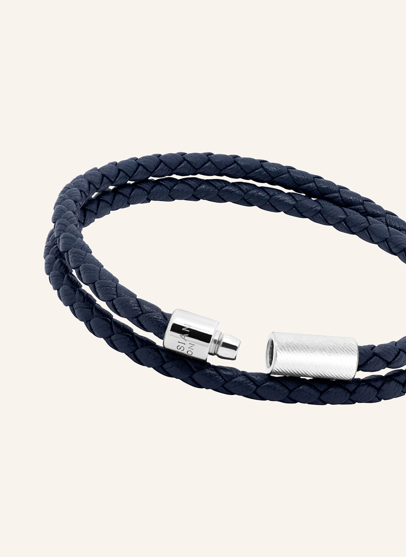 TATEOSSIAN Armband DOUBLE WRAP POP RIGATO: BLAU