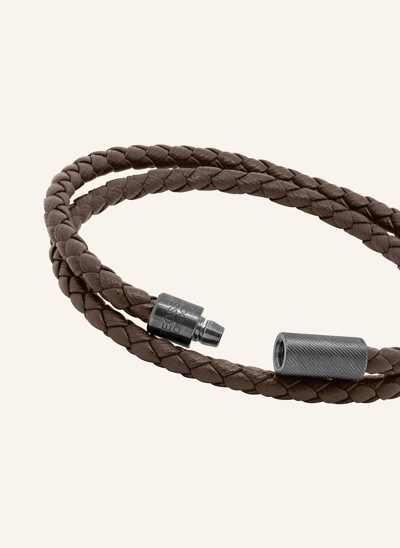 TATEOSSIAN Armband DOUBLE WRAP POP RIGATO: BRAUN