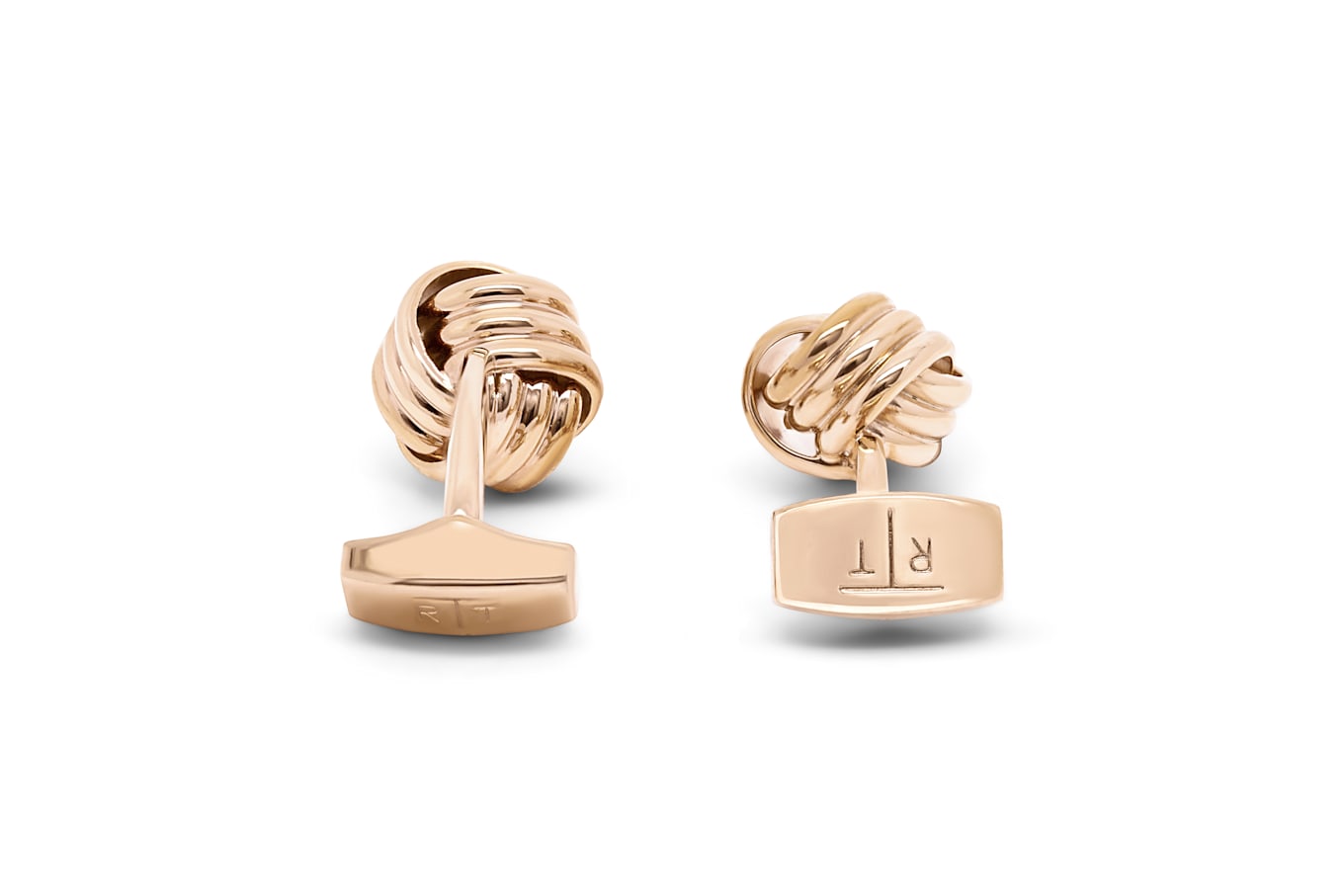 TATEOSSIAN Cable Knot Manschettenknöpfe In Roségold beschichtet: GOLD