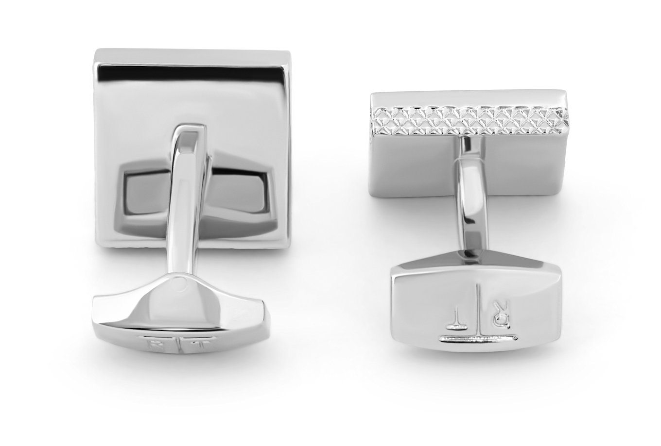 TATEOSSIAN Geometric Manschettenknöpfe: GRAU