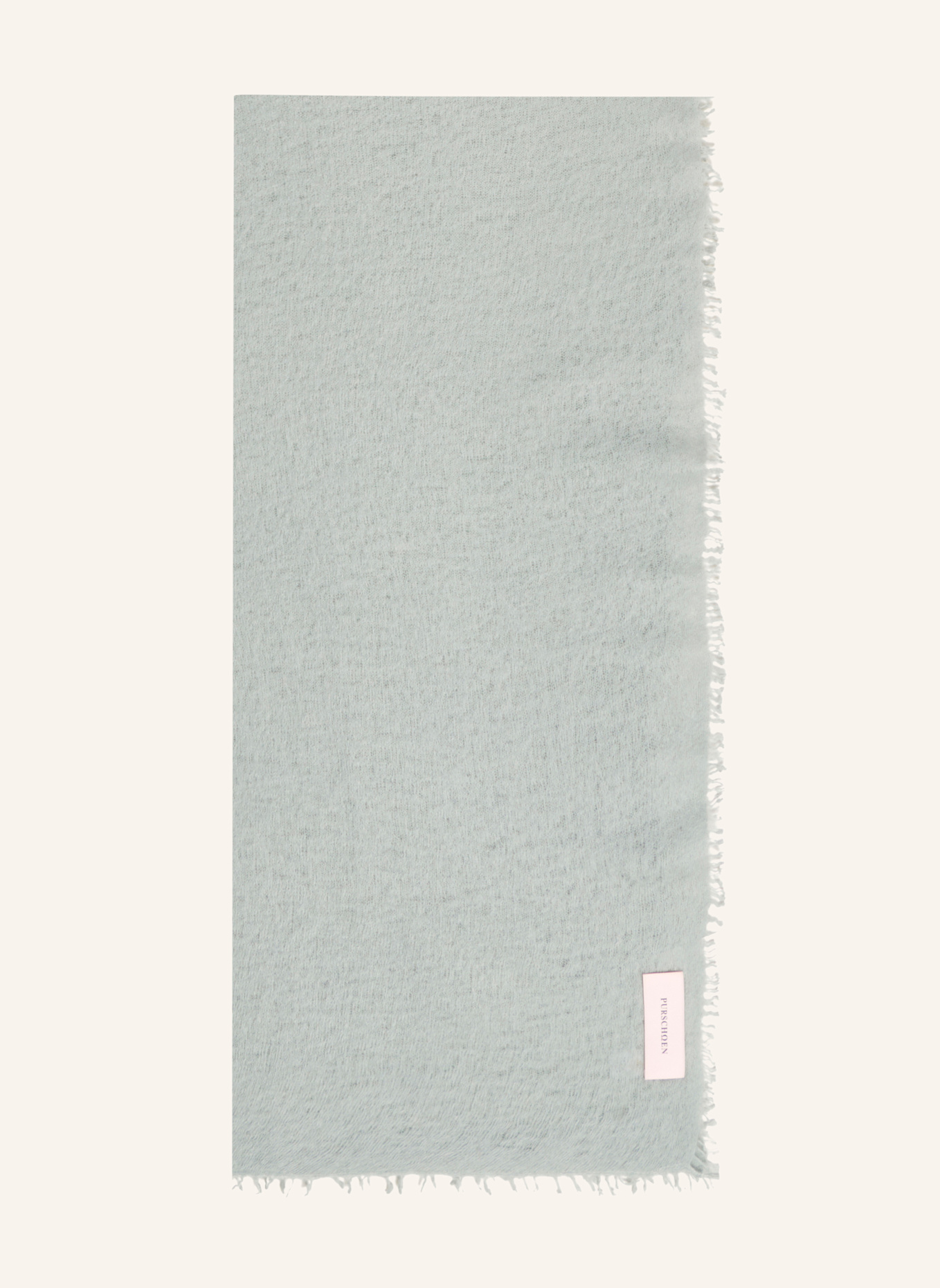 PURSCHOEN Cashmere-Schal OMBRE: GRÜN