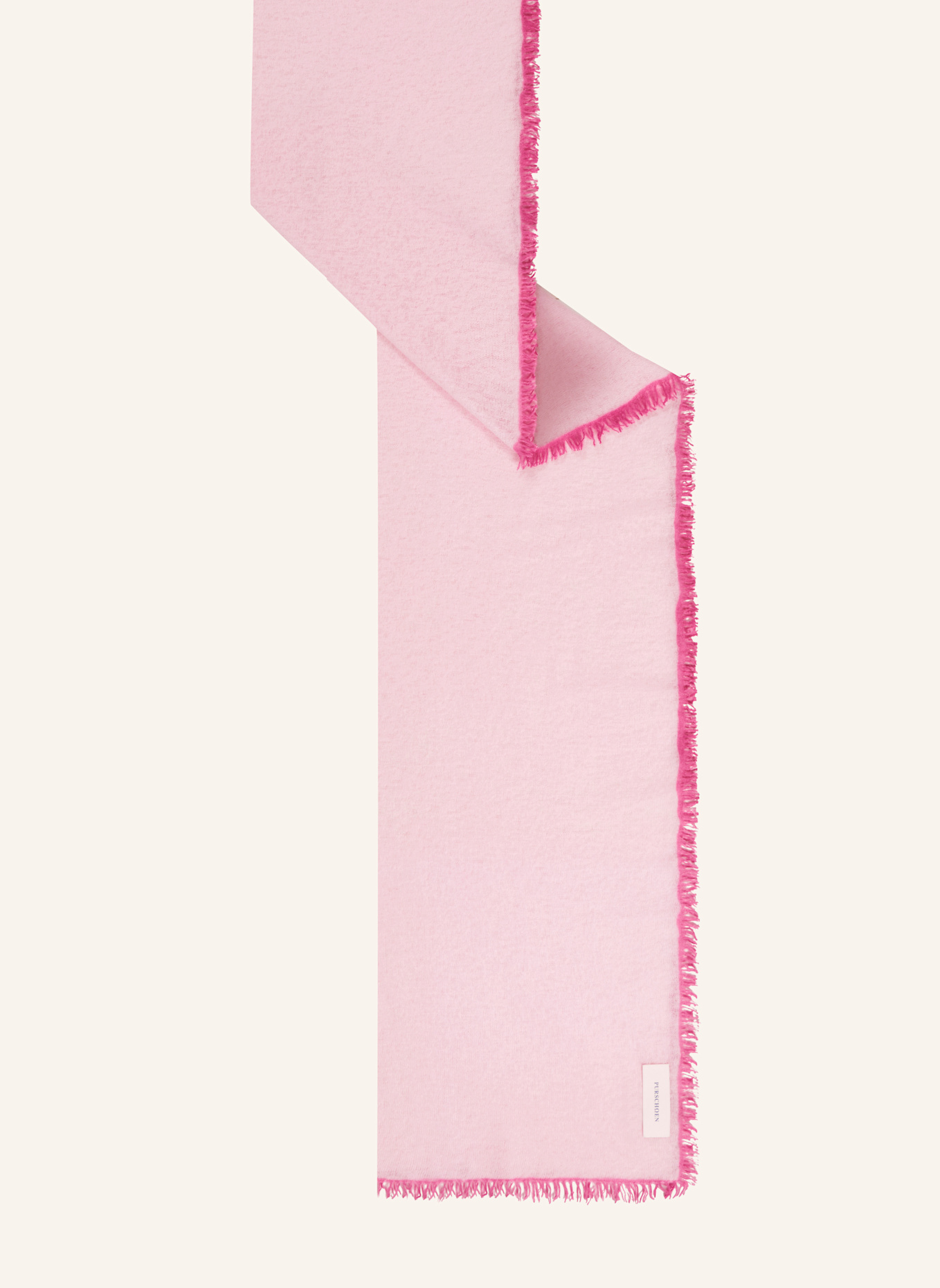 PURSCHOEN Cashmere-Schal FRANSEN: ROSA