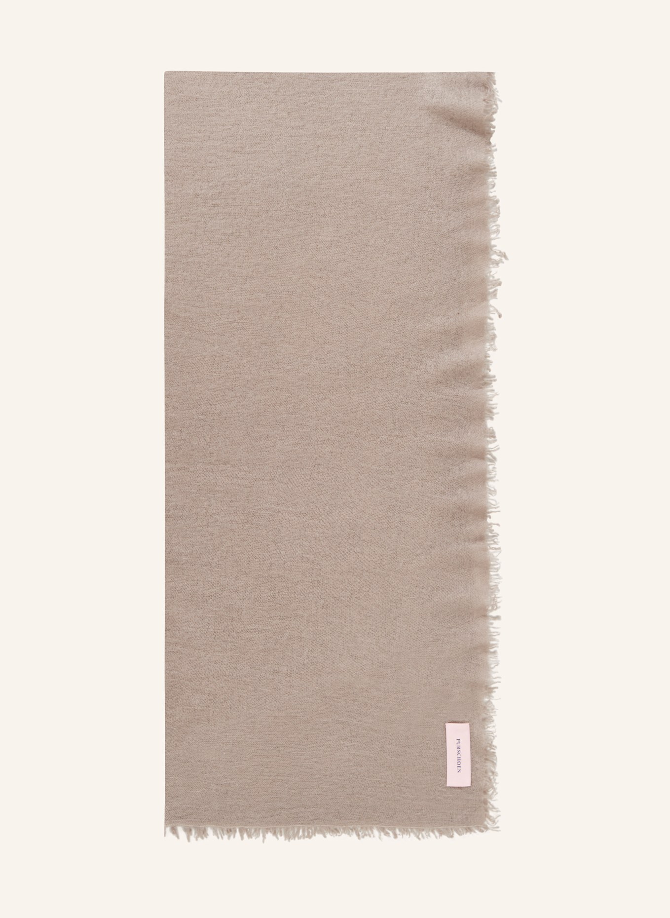 PURSCHOEN Cashmere-Schal OMBRE: BRAUN