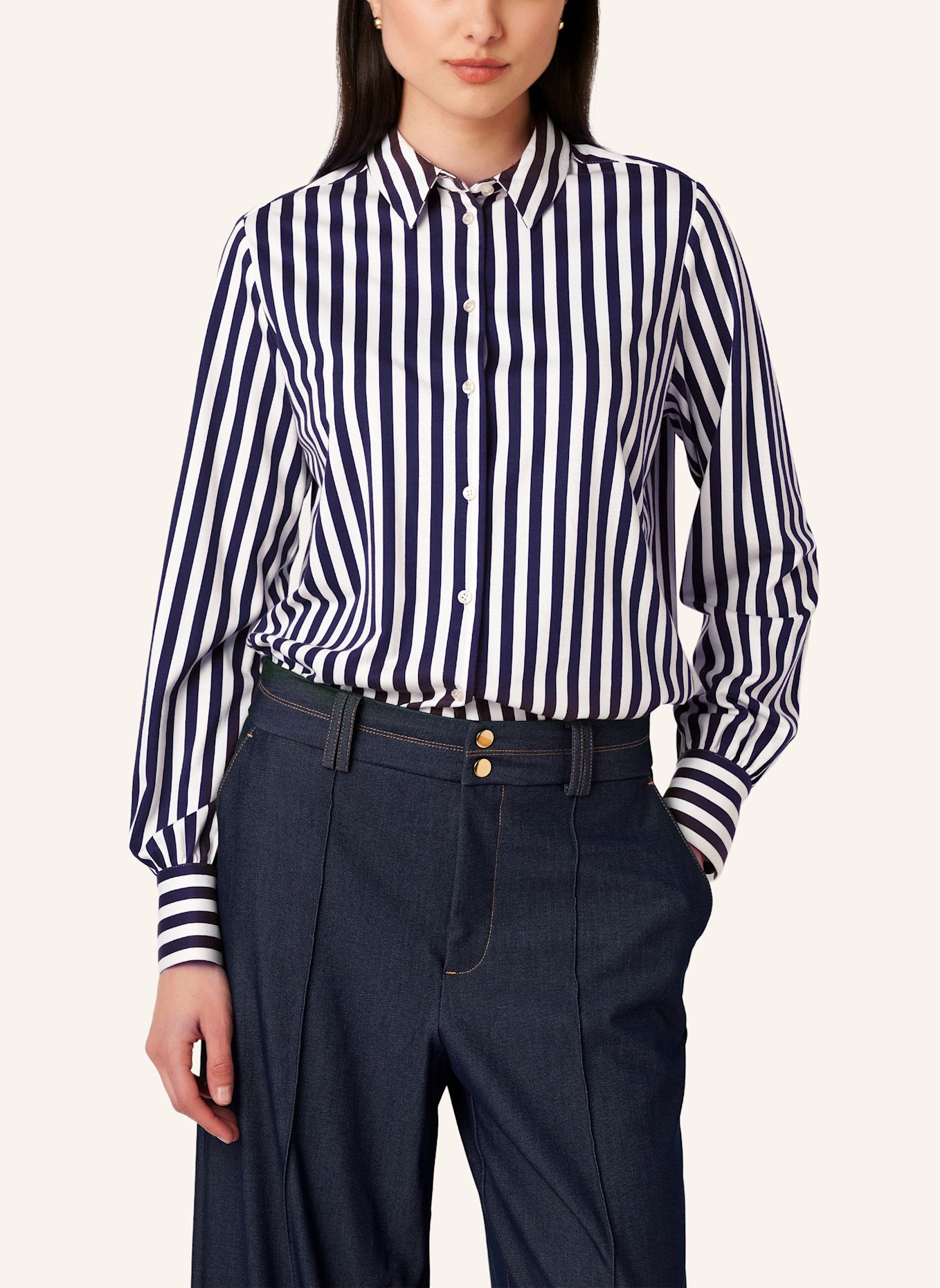 DESOTO Hemdbluse LIZZY: DUNKELBLAU
