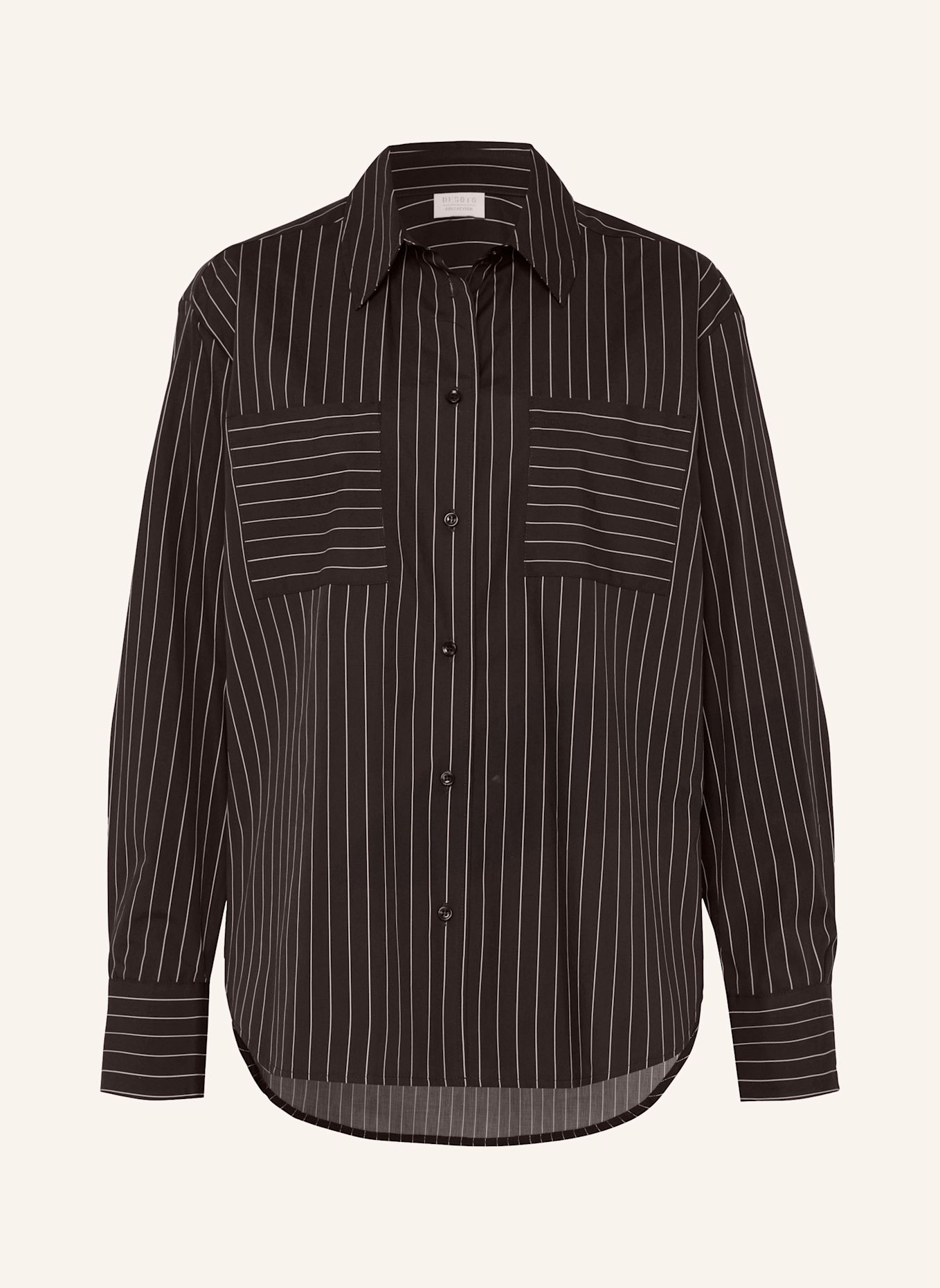 DESOTO Hemdbluse FINJA: BRAUN