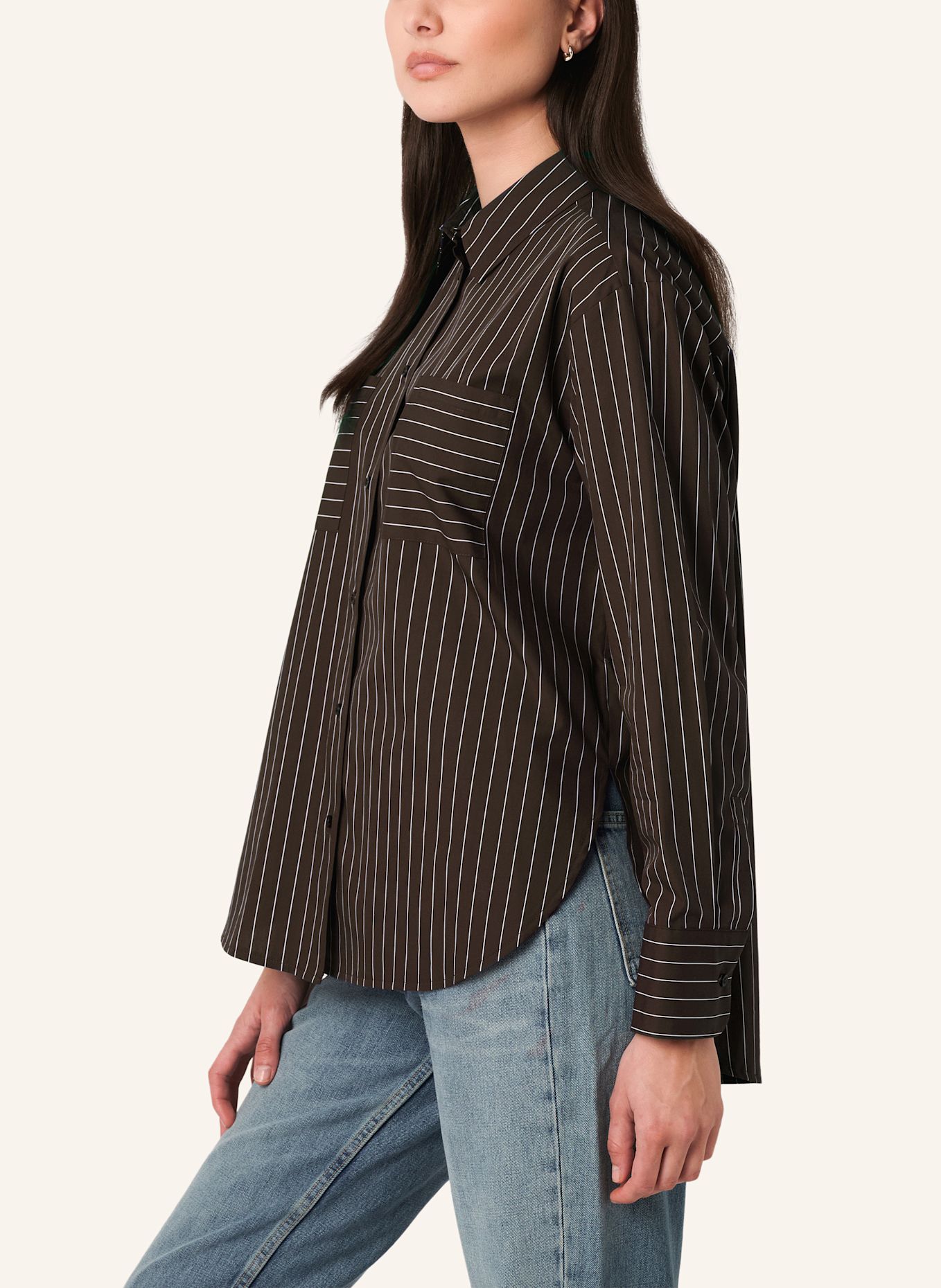 DESOTO Hemdbluse FINJA: BRAUN