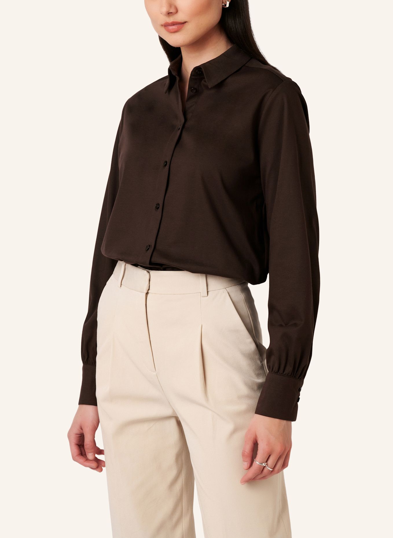 DESOTO Hemdbluse LIZZY: BRAUN