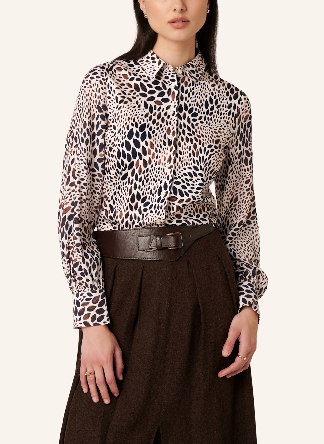DESOTO Hemdbluse PIA: BRAUN