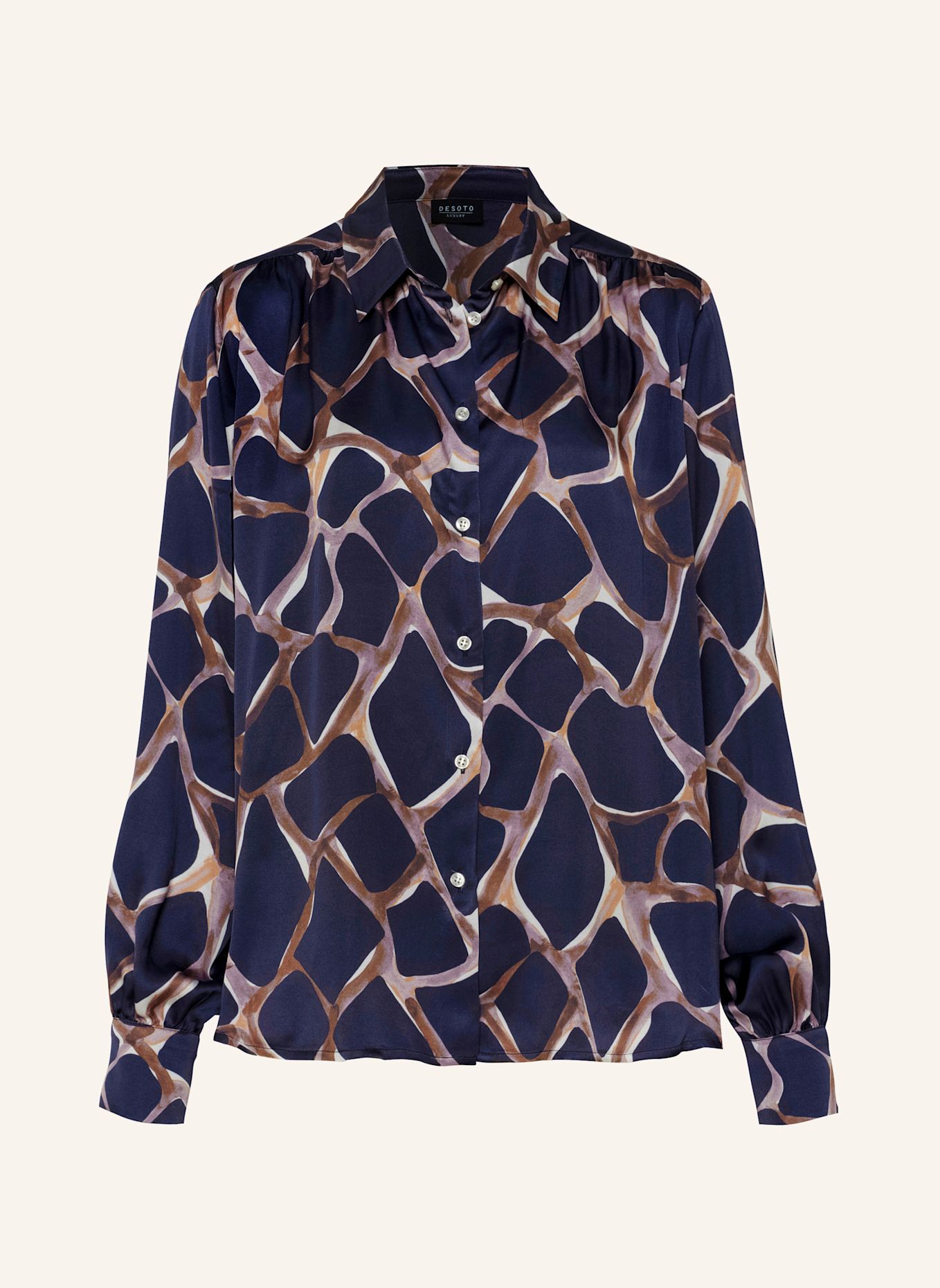 DESOTO Hemdbluse LENA: BRAUN