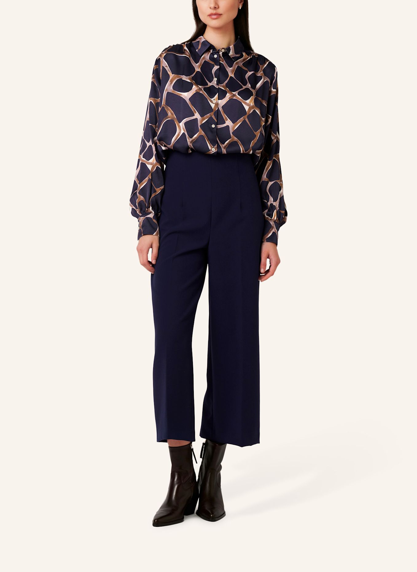 DESOTO Hemdbluse LENA: BRAUN